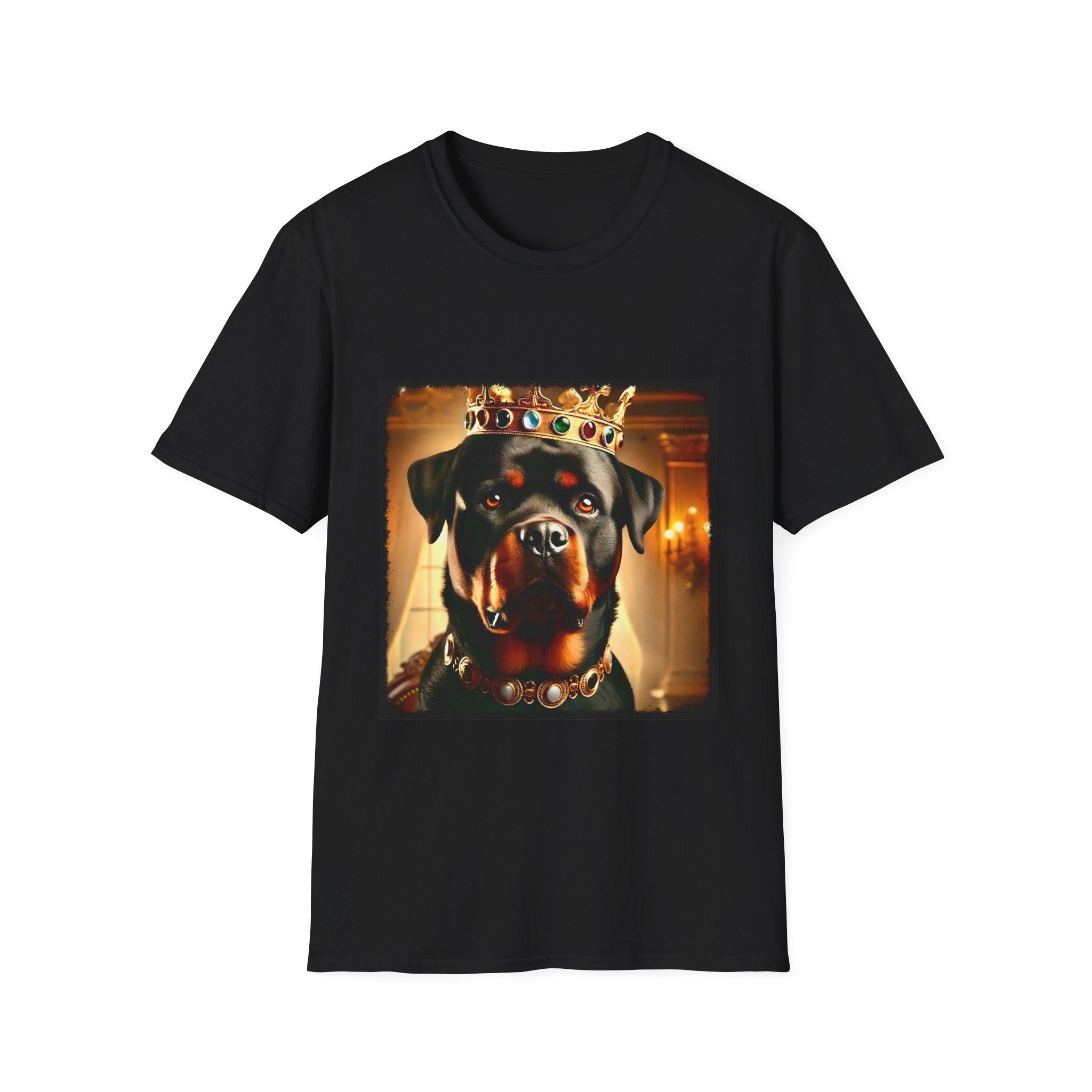 Rottweiler Mighty Monarch | Unisex Dog T-Shirt