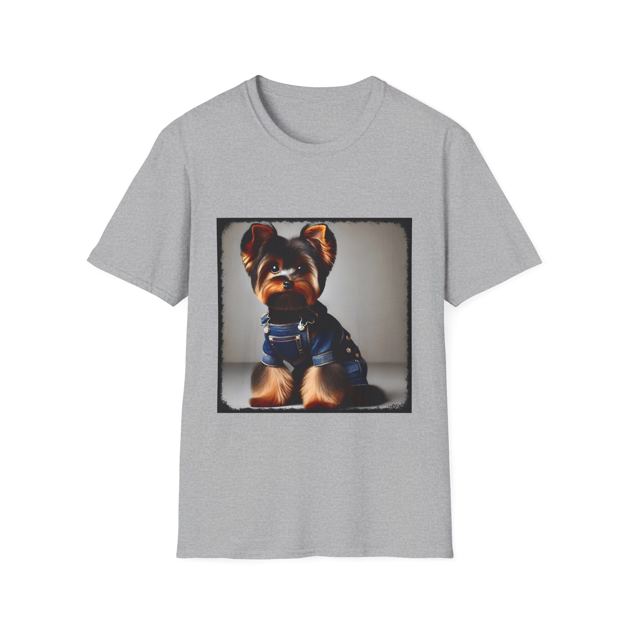 Yorkshire Terrier Denim Darling | Unisex Dog T-Shirt