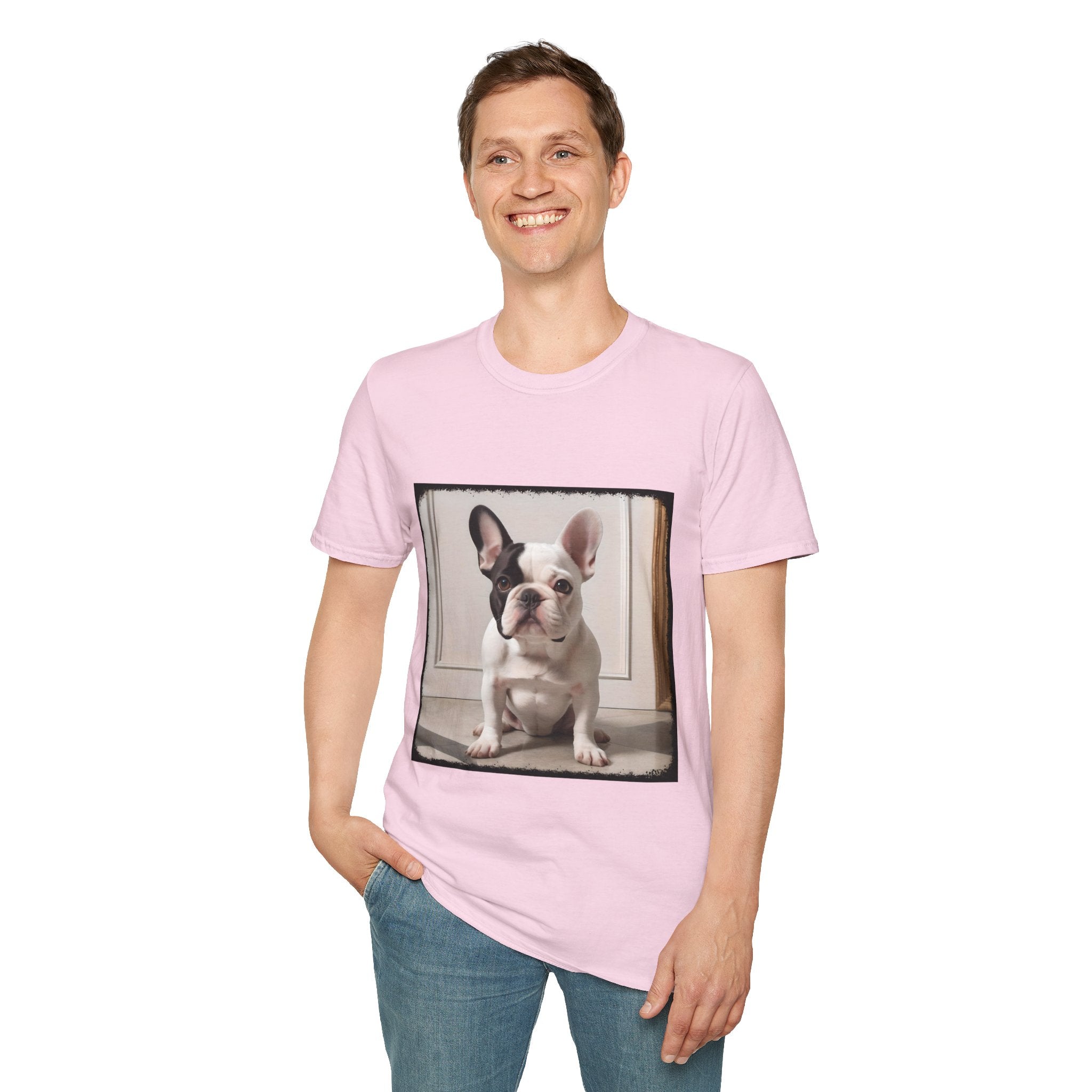 French Bulldog Precious Portrait | Unisex Dog T-Shirt
