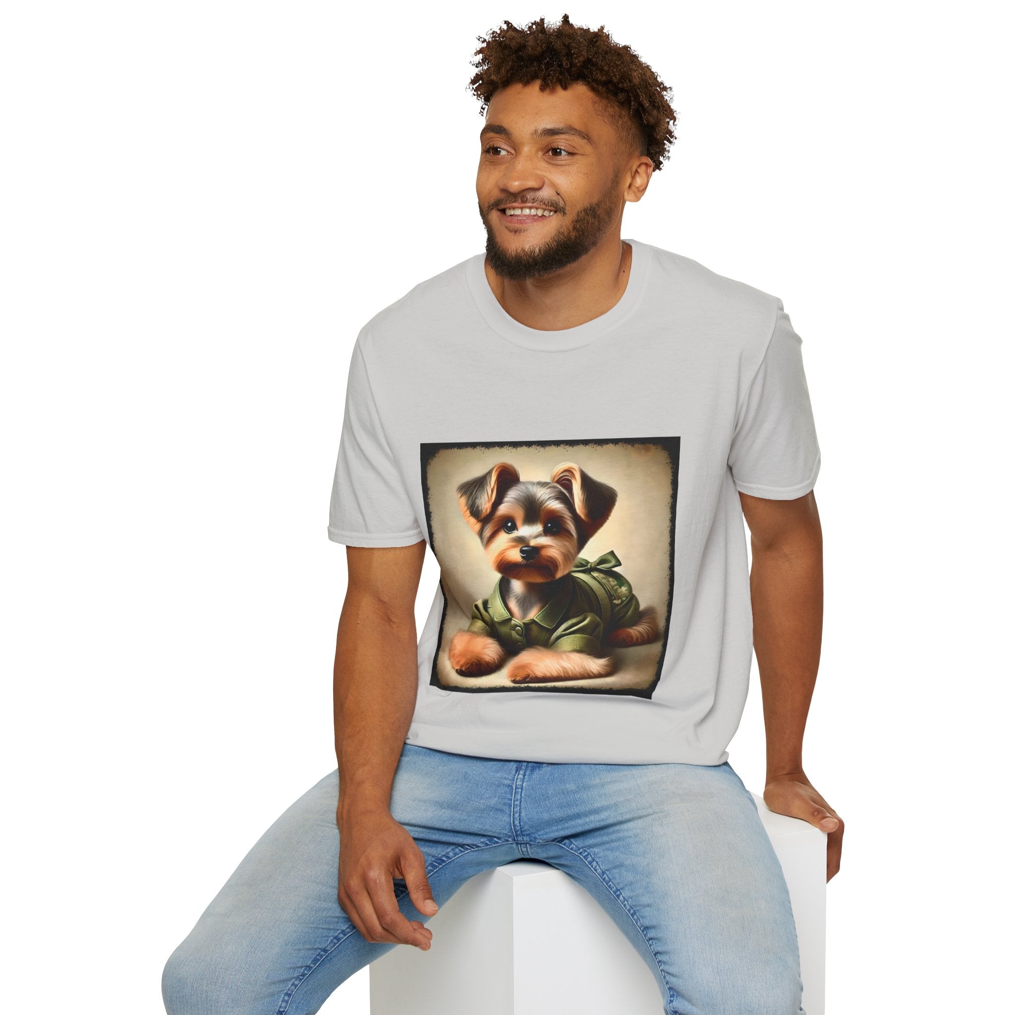 Yorkshire Terrier Camo Doll | Unisex Dog T-Shirt