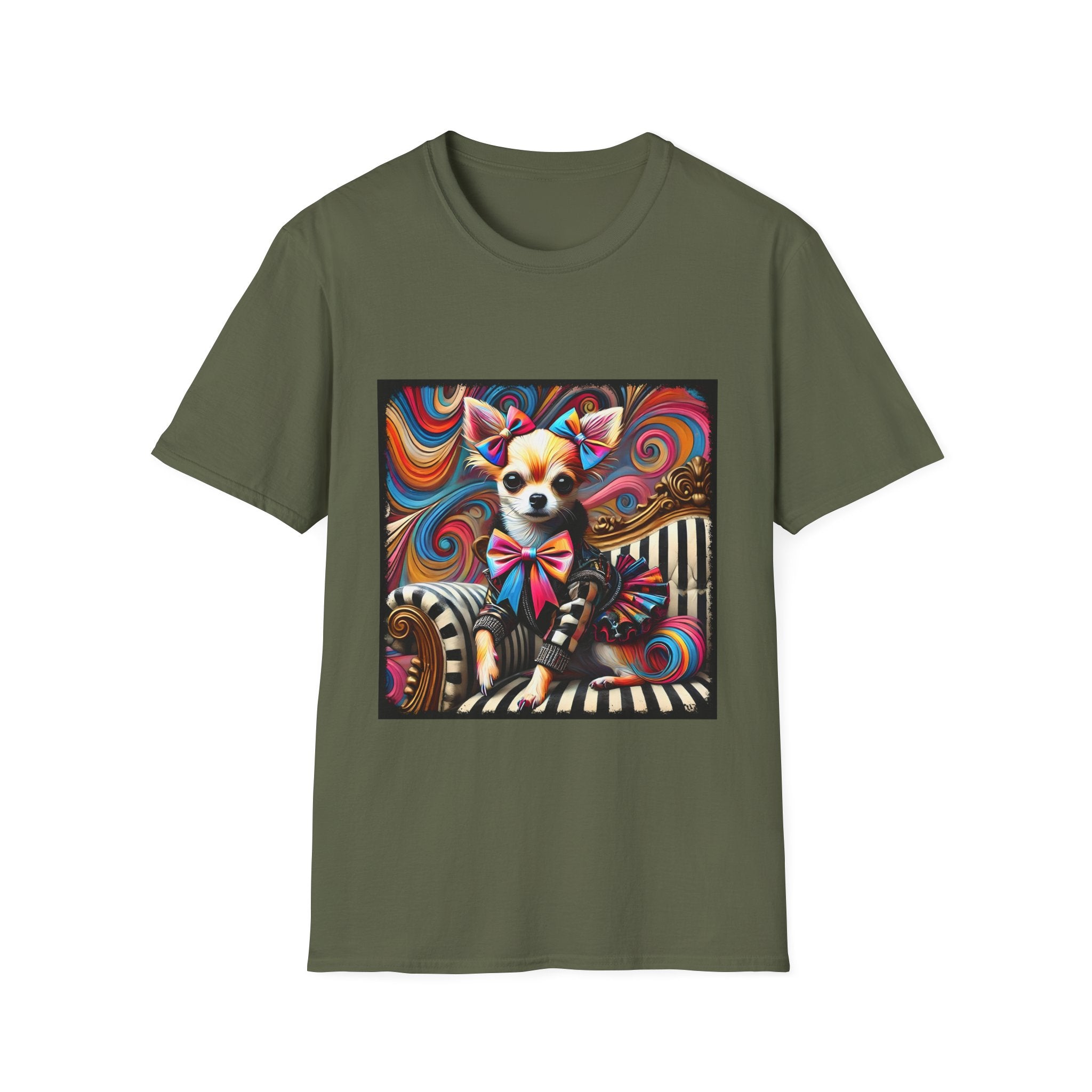 Chihuahua Bold Rocker | Unisex Dog T-Shirt