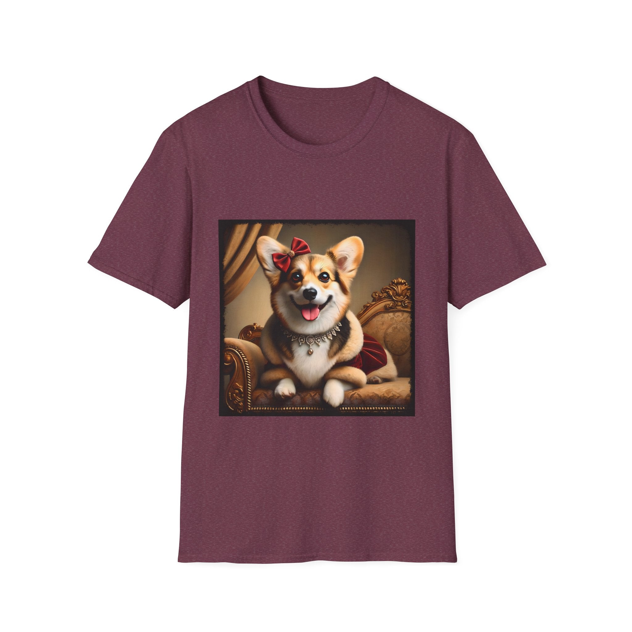Pembroke Welsh Corgi Red Velvet Princess | Unisex Dog T-Shirt