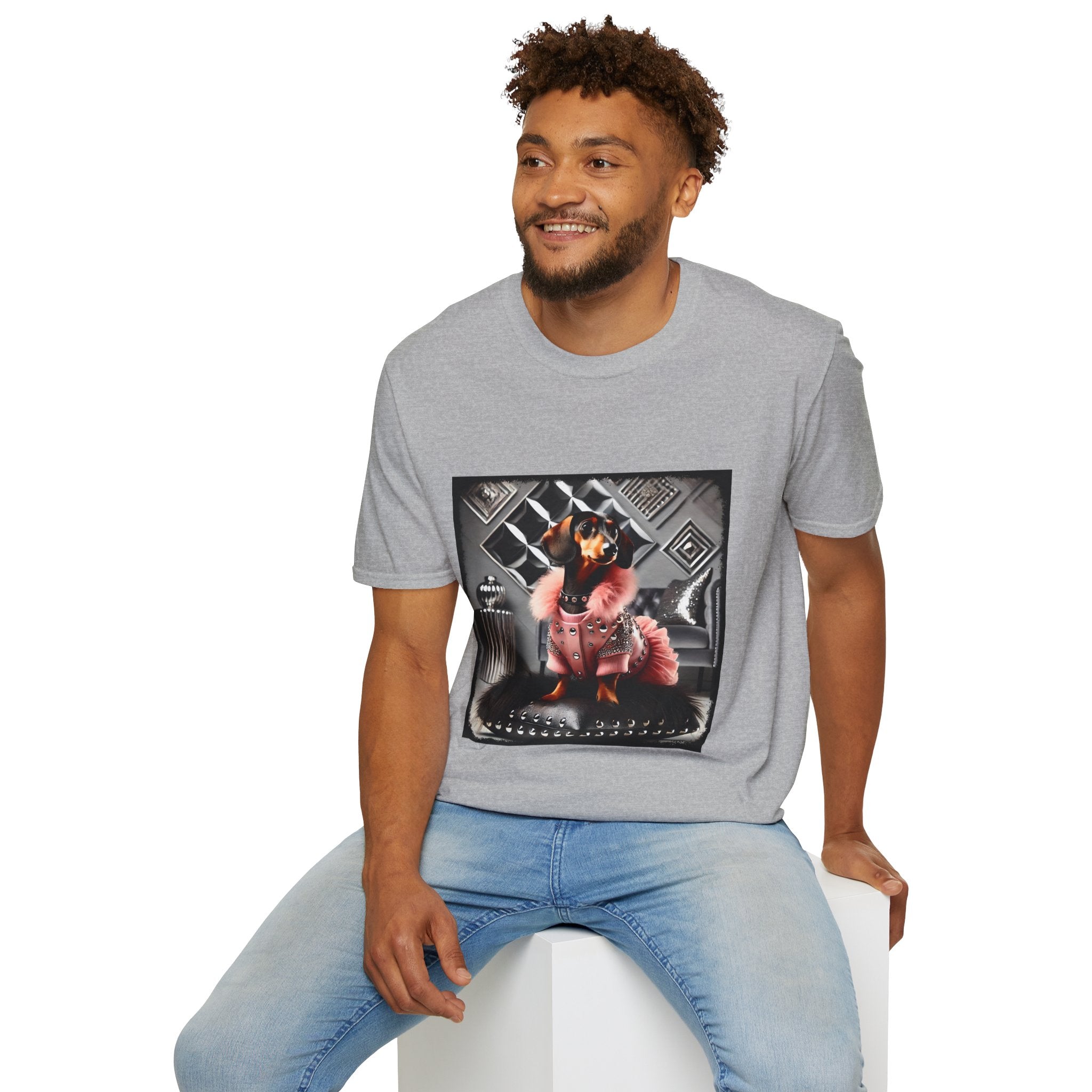 Dachshund Pampered Rebel | Unisex Dog T-Shirt