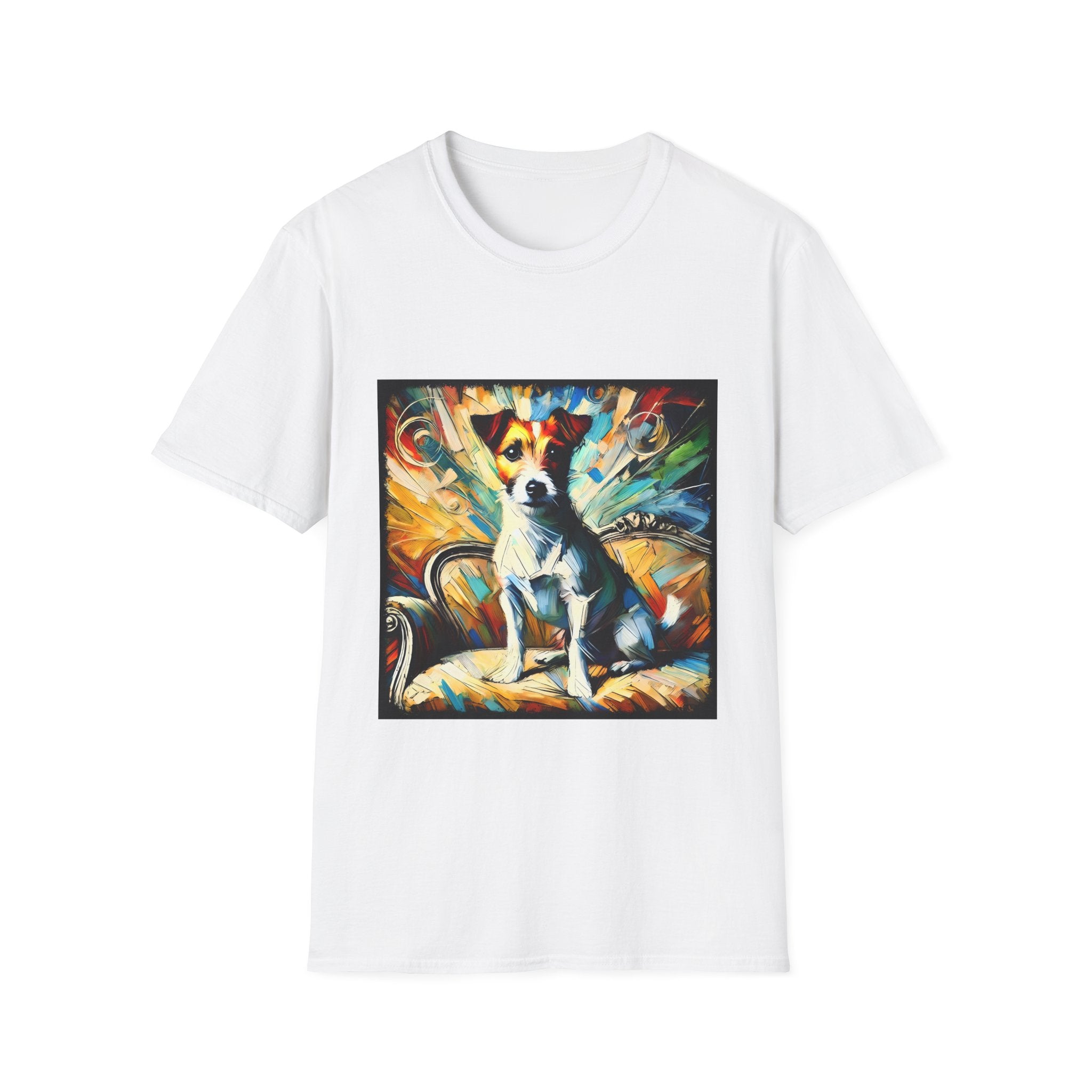 Jack Russell Terrier Multicolored Classic | Unisex Dog T-Shirt