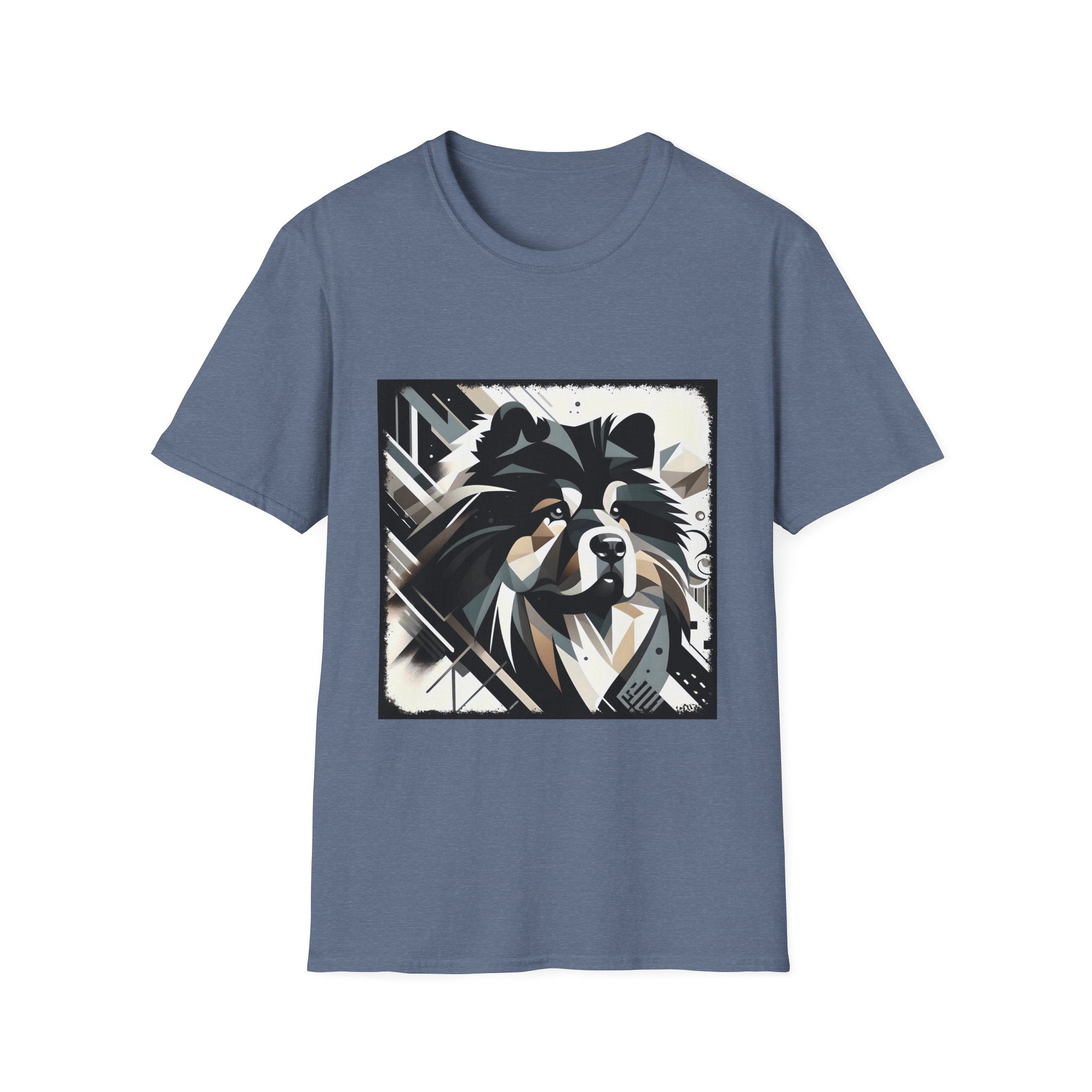 Chow Chow Bold Geometric | Unisex Dog T-Shirt