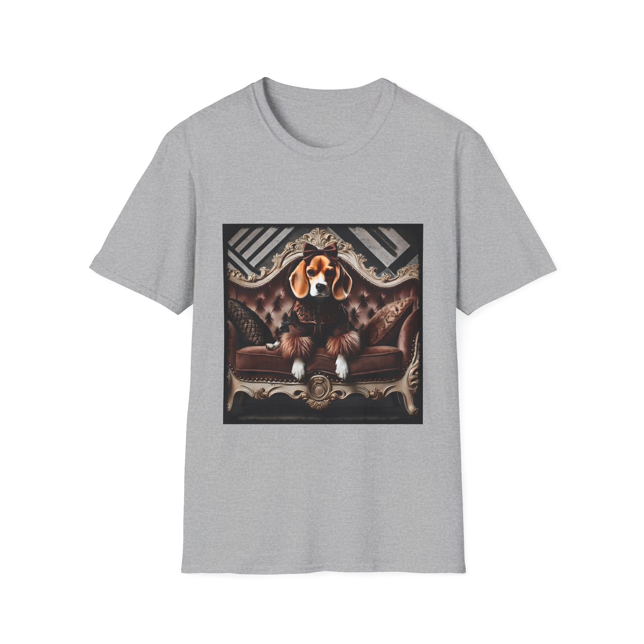 Beagle Fierce Fashionista | Unisex Dog T-Shirt