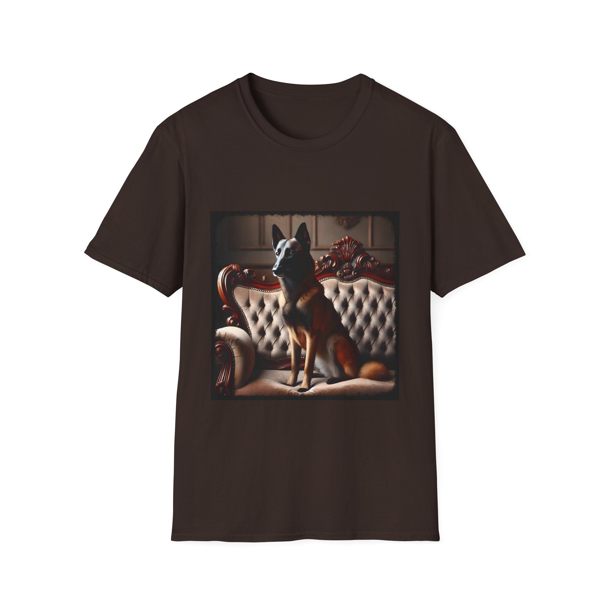 Belgian Malinois Poised Portrait | Unisex Dog T-Shirt