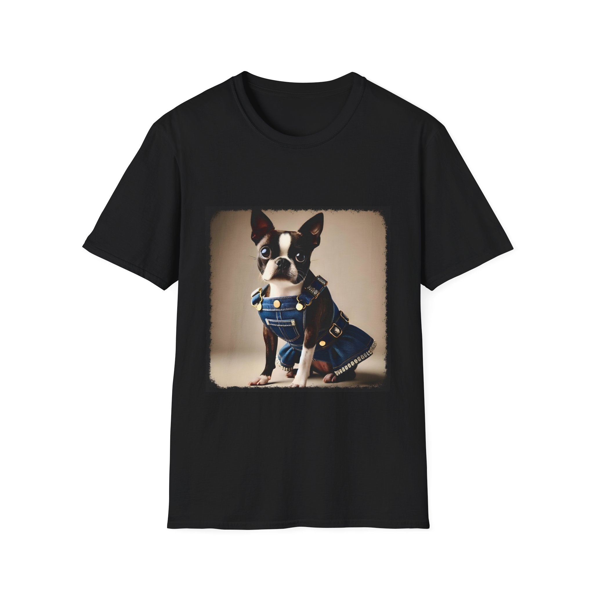 Unisex Boston Terrier graphic tee Jean Dream