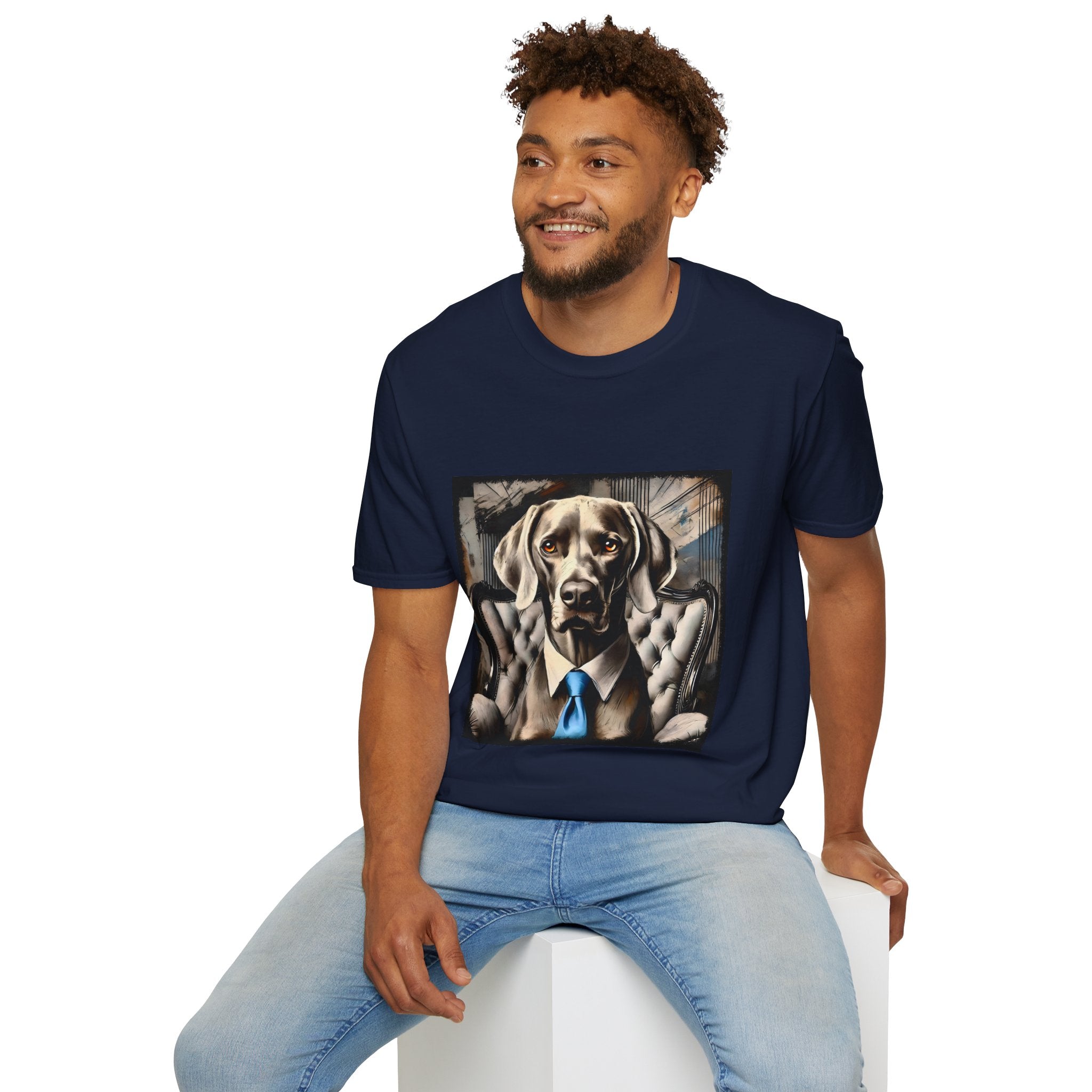 Weimaraner Handsome Gent | Unisex Dog T-Shirt