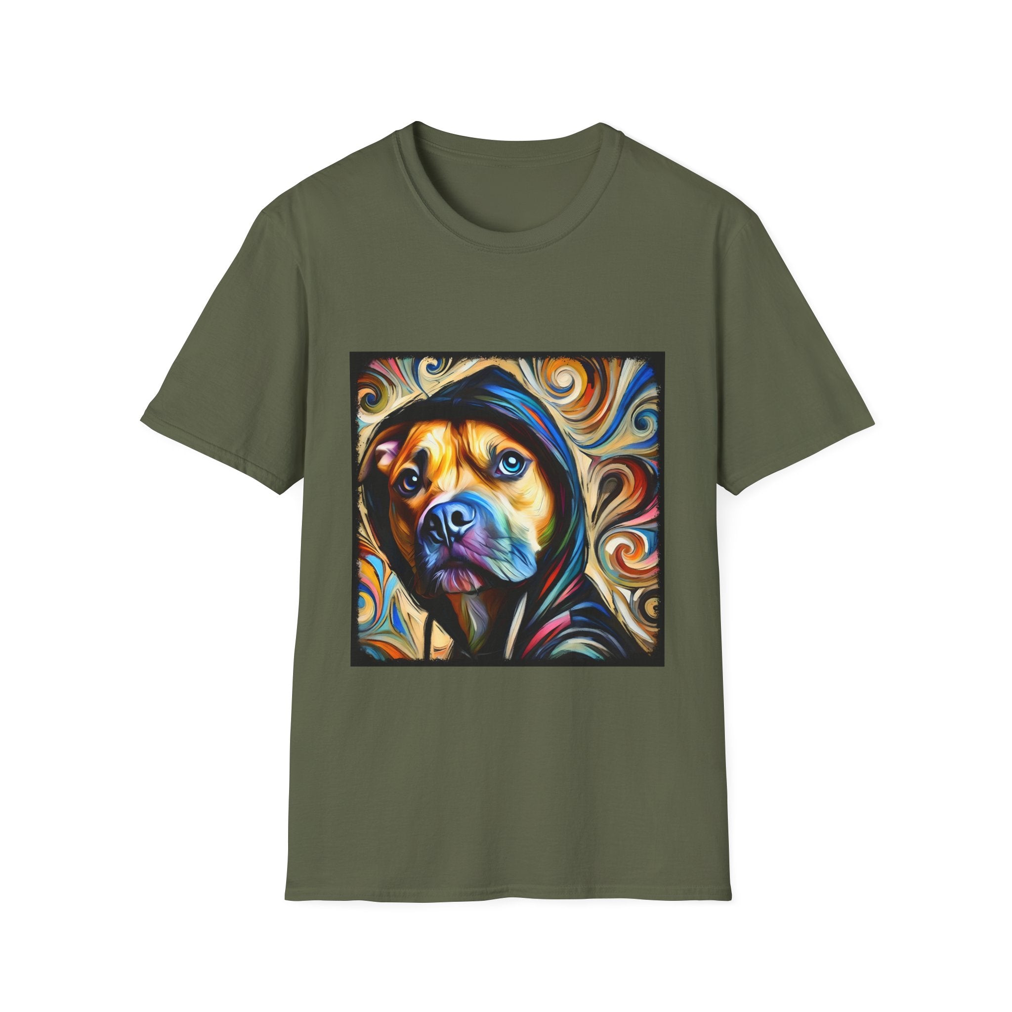 American Pit Bull Terrier Relaxed Swirl | Unisex Dog T-Shirt