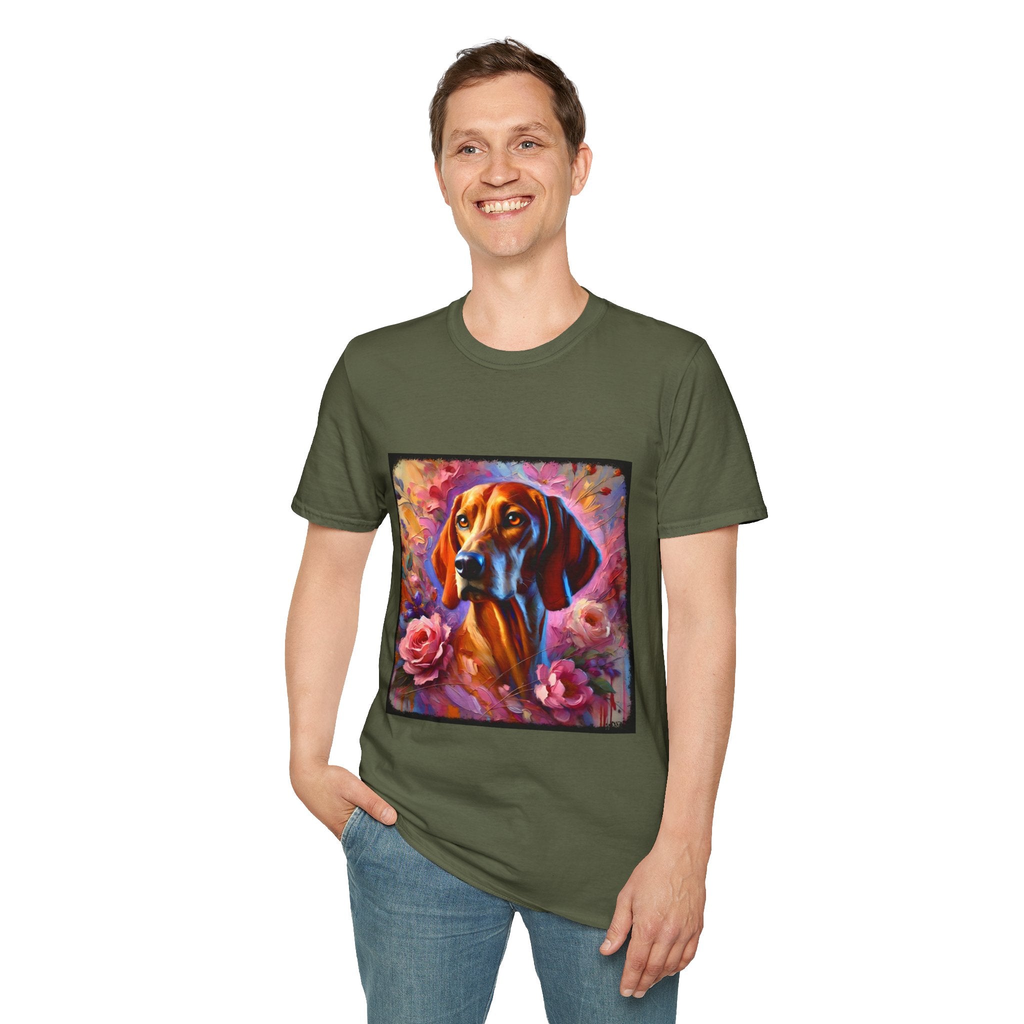 Coonhound Rosy Haze Classic | Unisex Dog T-Shirt