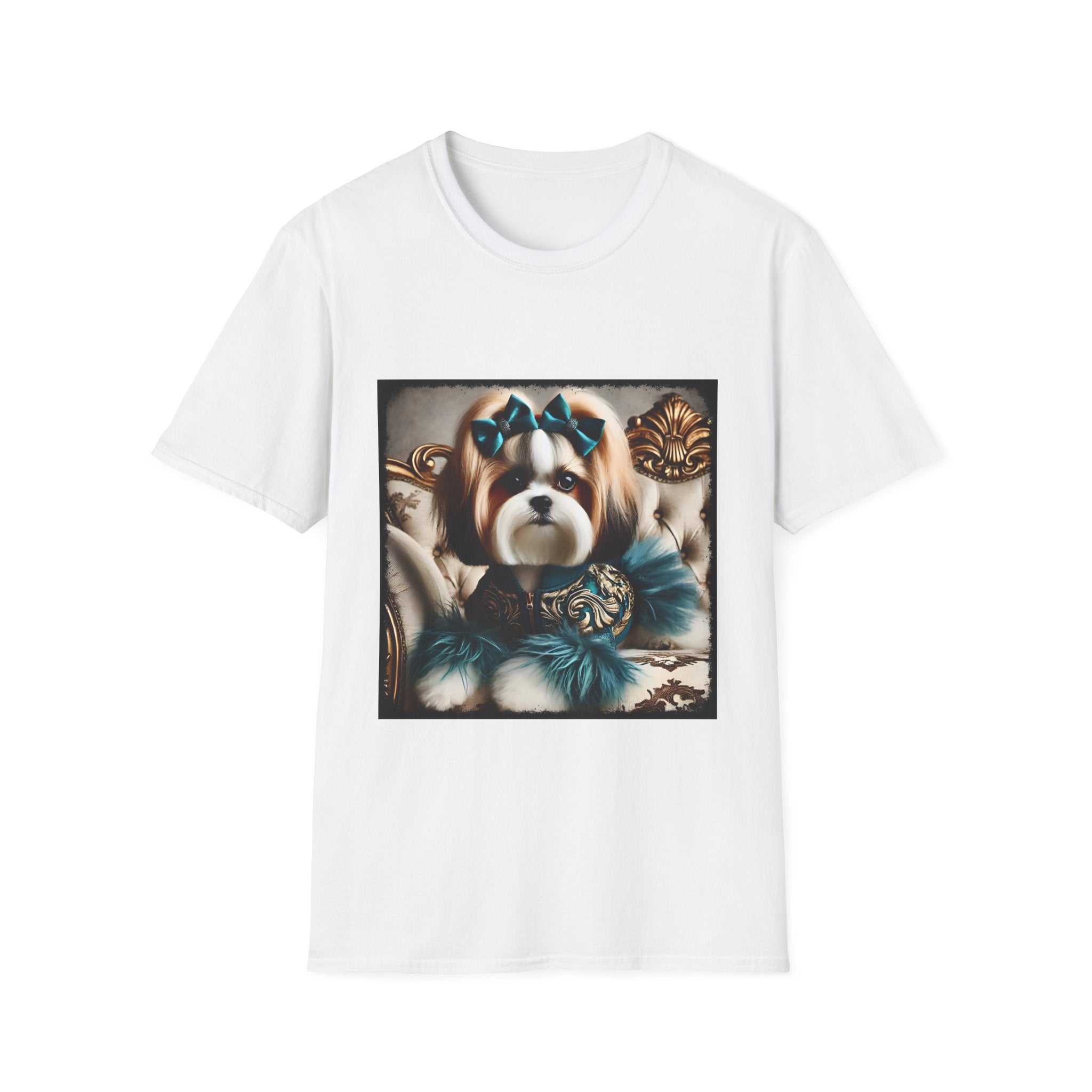 Shih Tzu Chic Muse | Unisex Dog T-Shirt