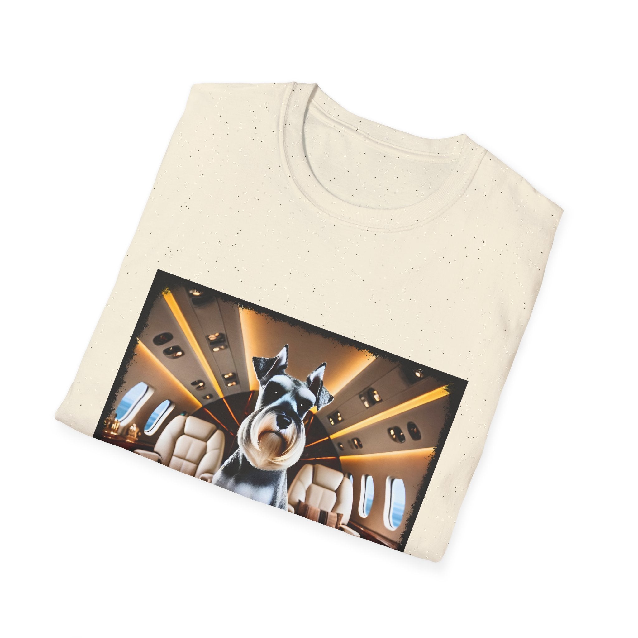 Schnauzer Jet Setter | Unisex Dog T-Shirt