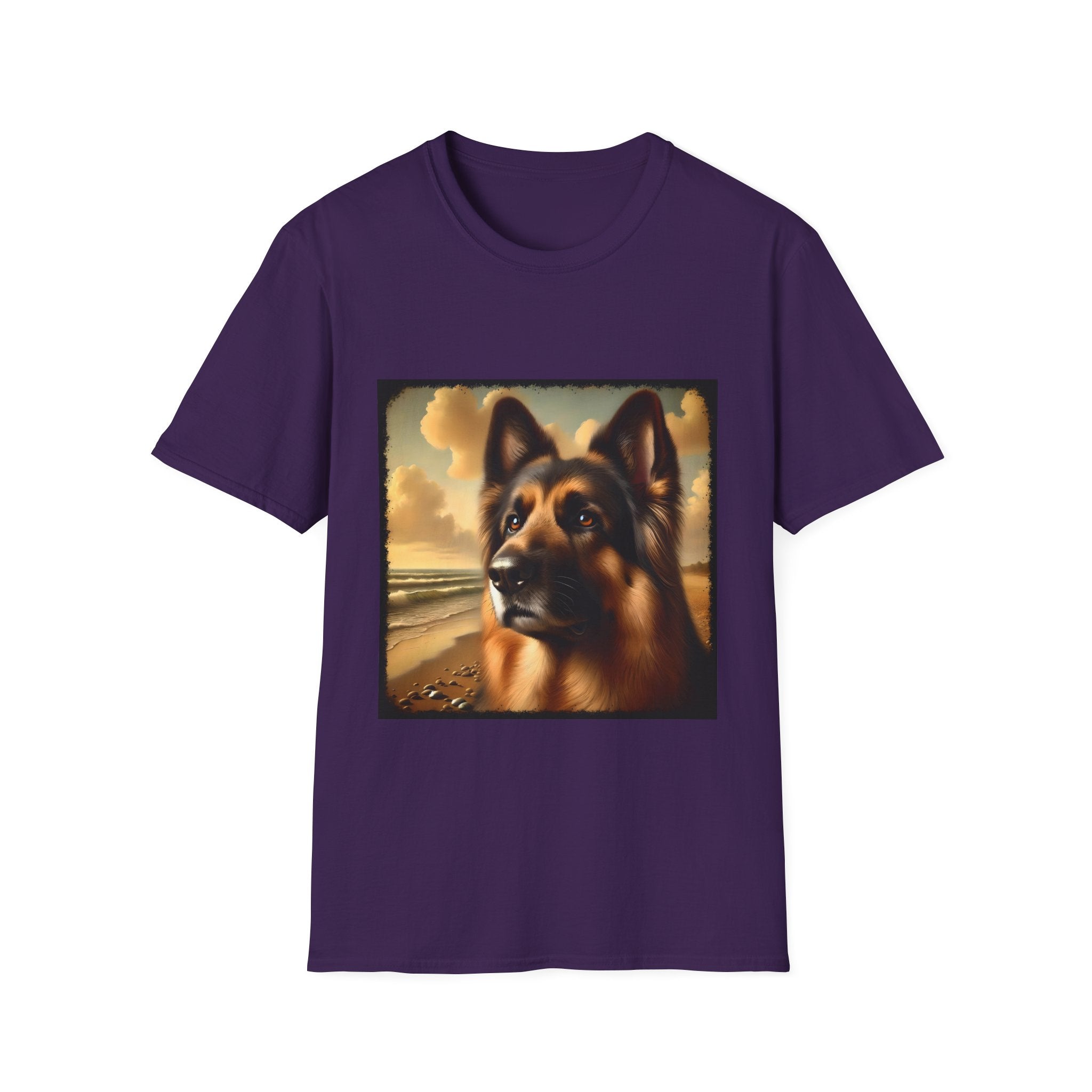German Shepherd Beach Classic | Unisex Dog T-Shirt