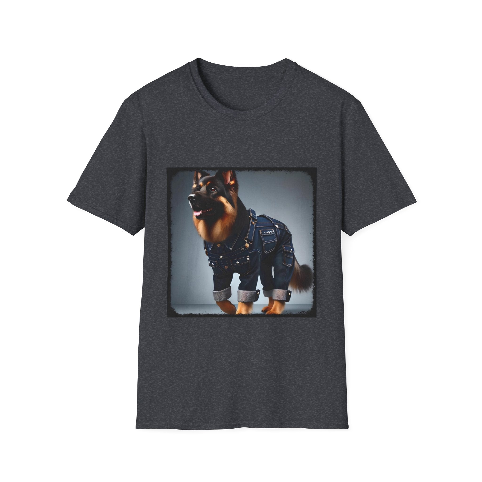 German Shepherd Denim Dream | Unisex Dog T-Shirt
