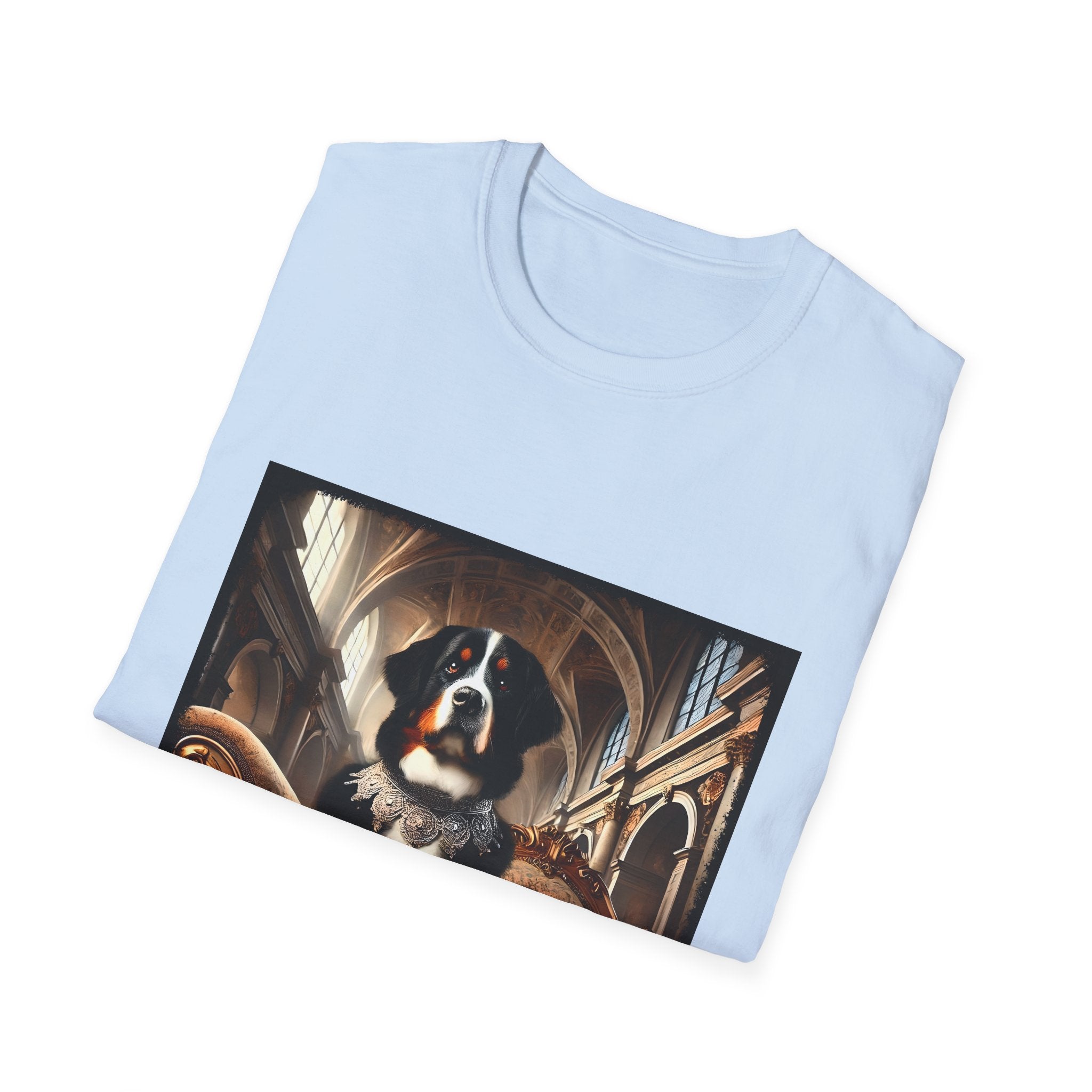 Bernese Mountain Dog Posh Princess | Unisex Dog T-Shirt