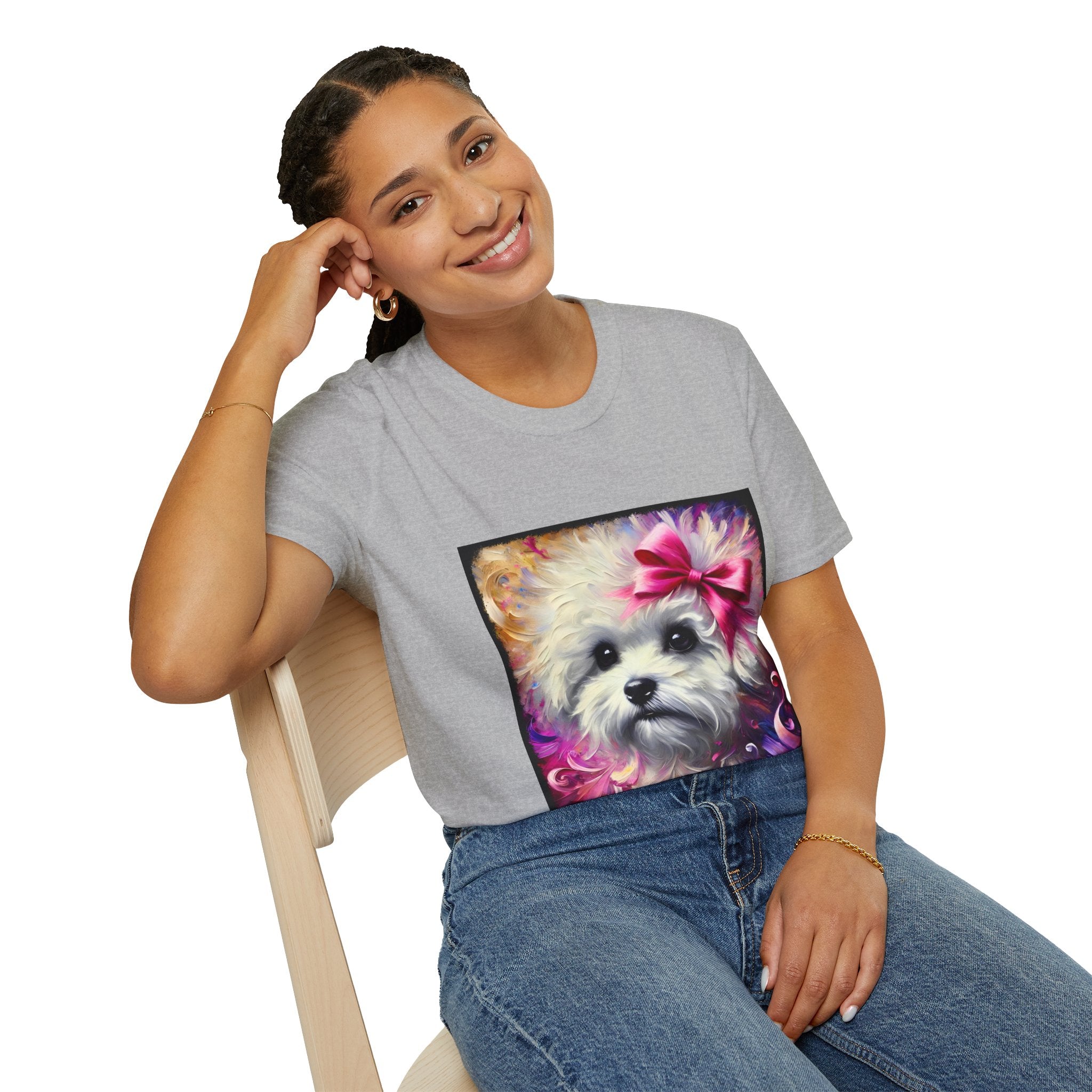 Bichon Frise Stunning Classic | Unisex Dog T-Shirt