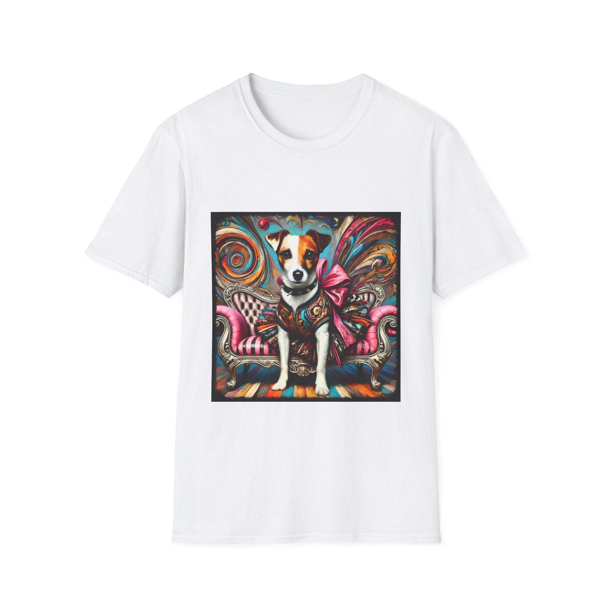 Jack Russell Terrier Chic Rocker | Unisex Dog T-Shirt
