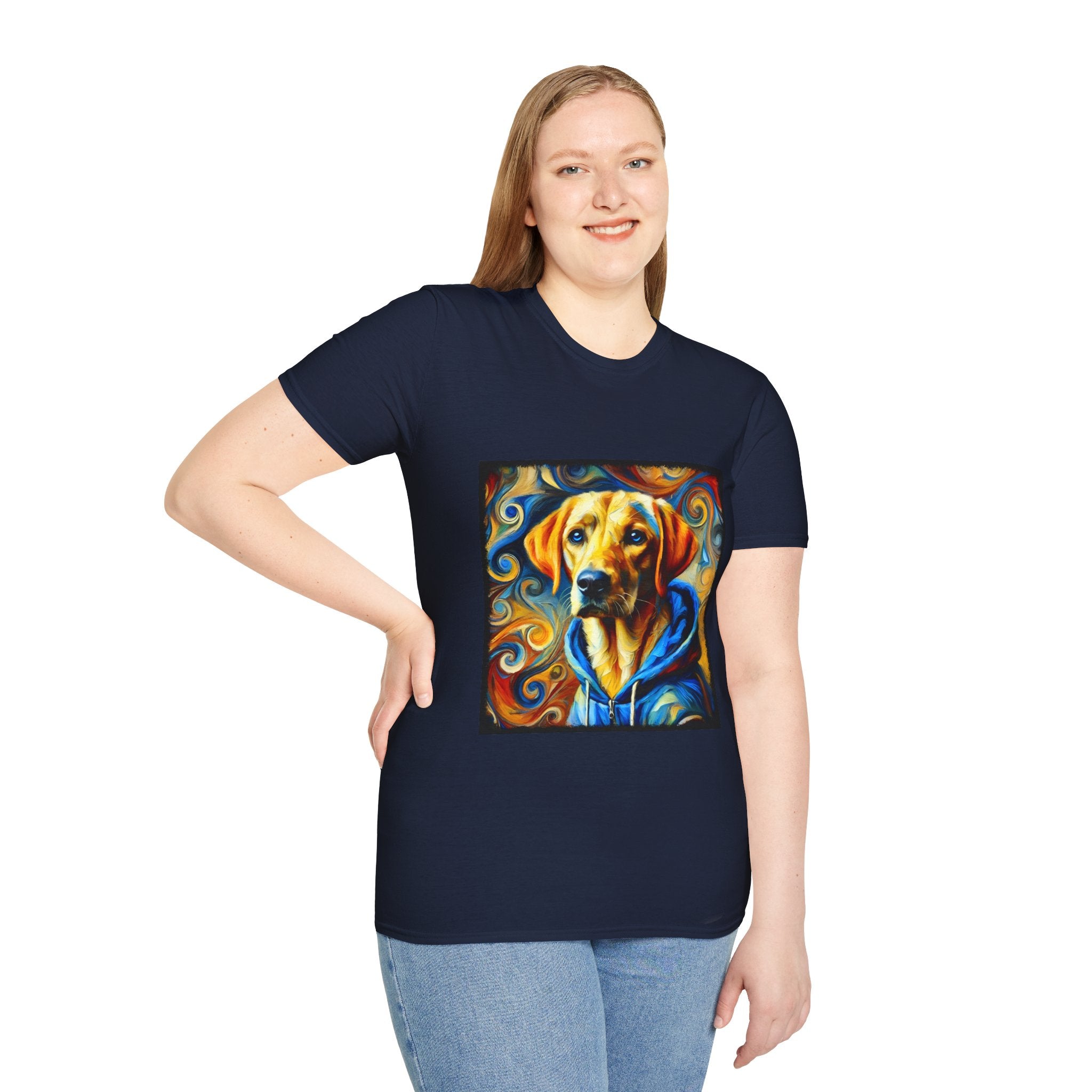Labrador Retriever Street Swirl | Unisex Dog T-Shirt