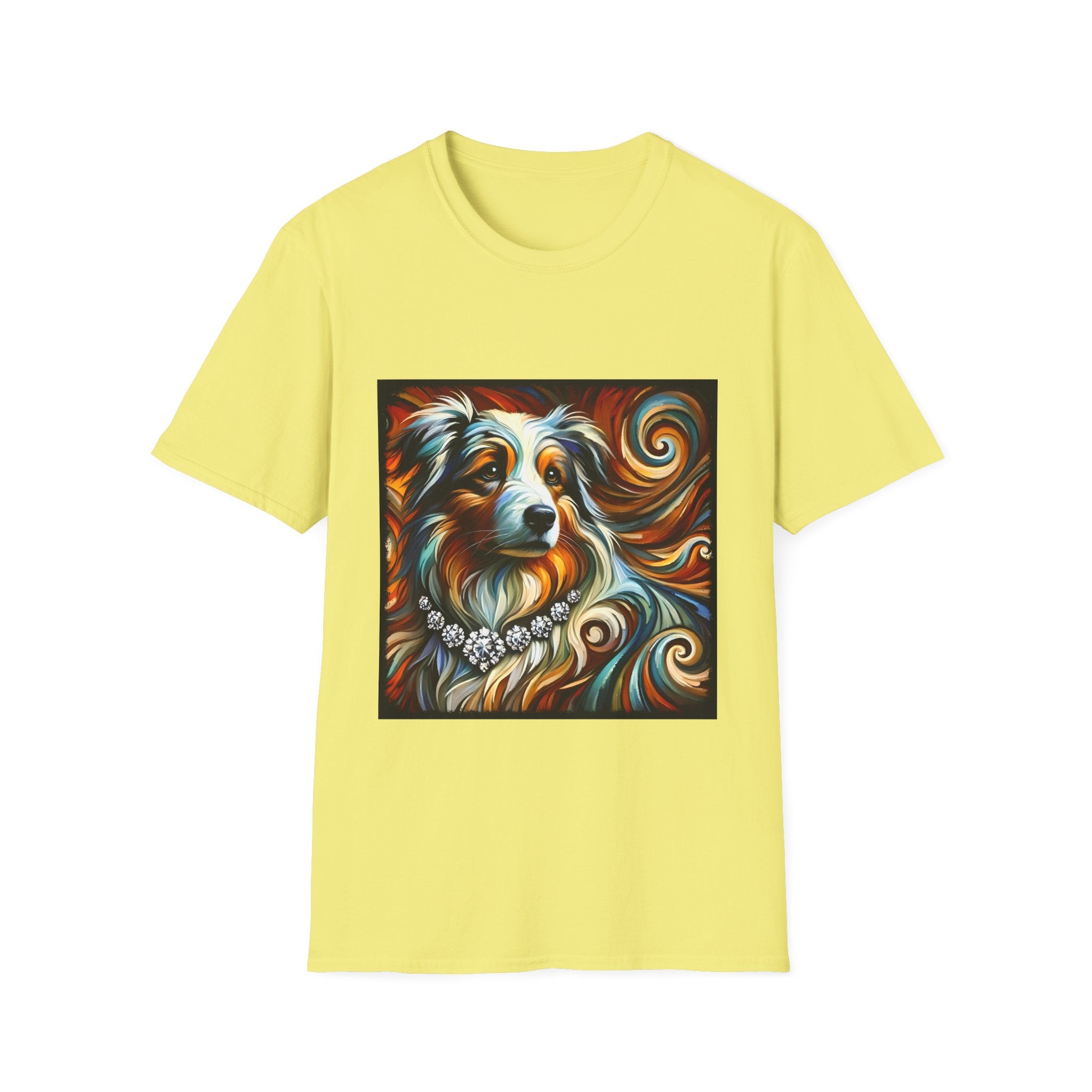 Australian Shepherd Diamond Swirl | Unisex Dog T-Shirt
