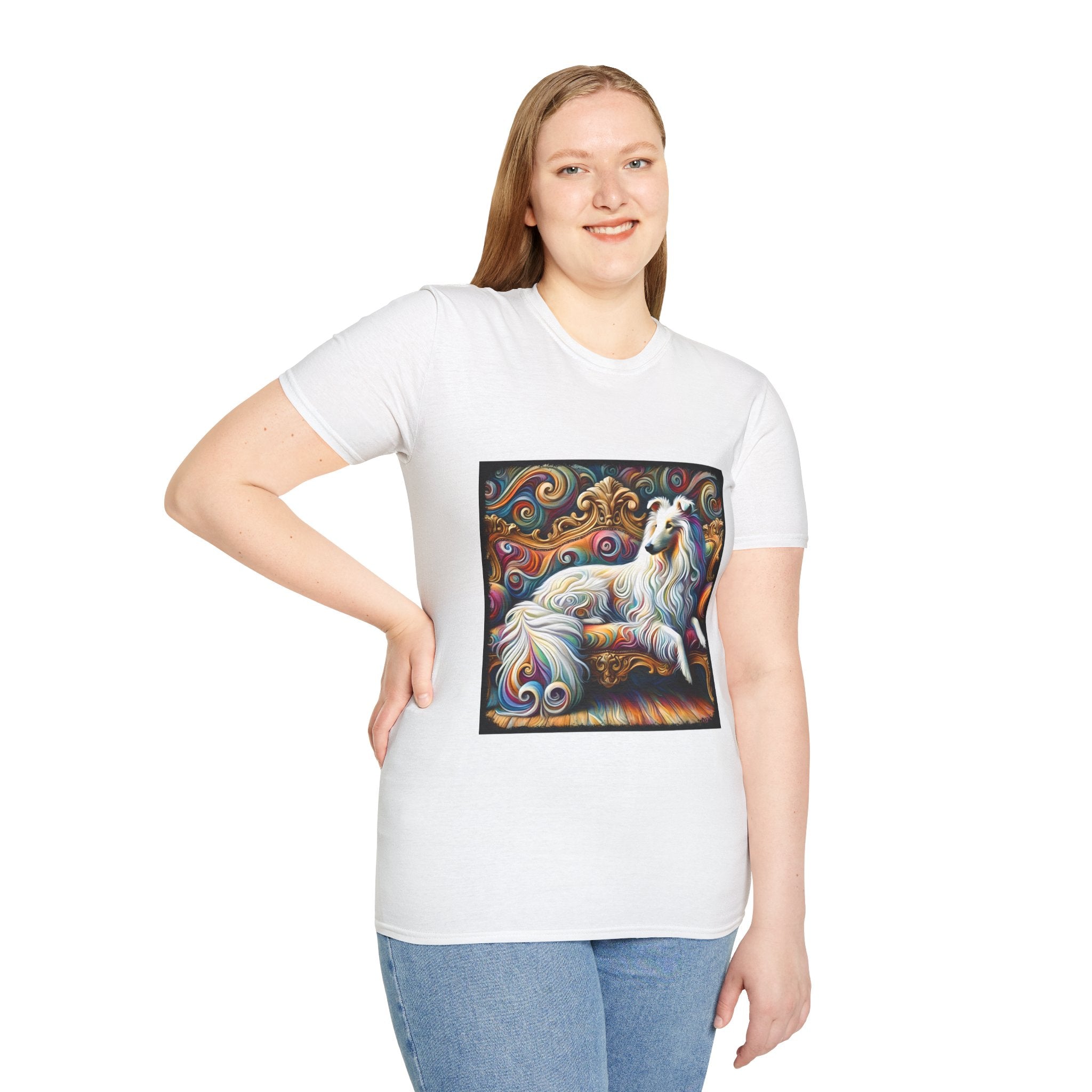 Collie Divine Swirl | Unisex Dog T-Shirt