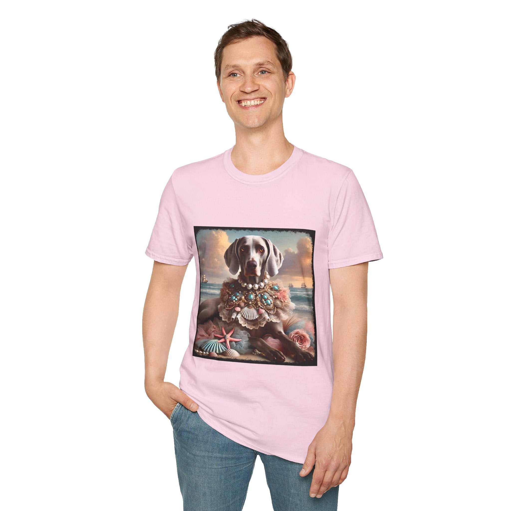 Weimaraner Beach Babe | Unisex Dog T-Shirt