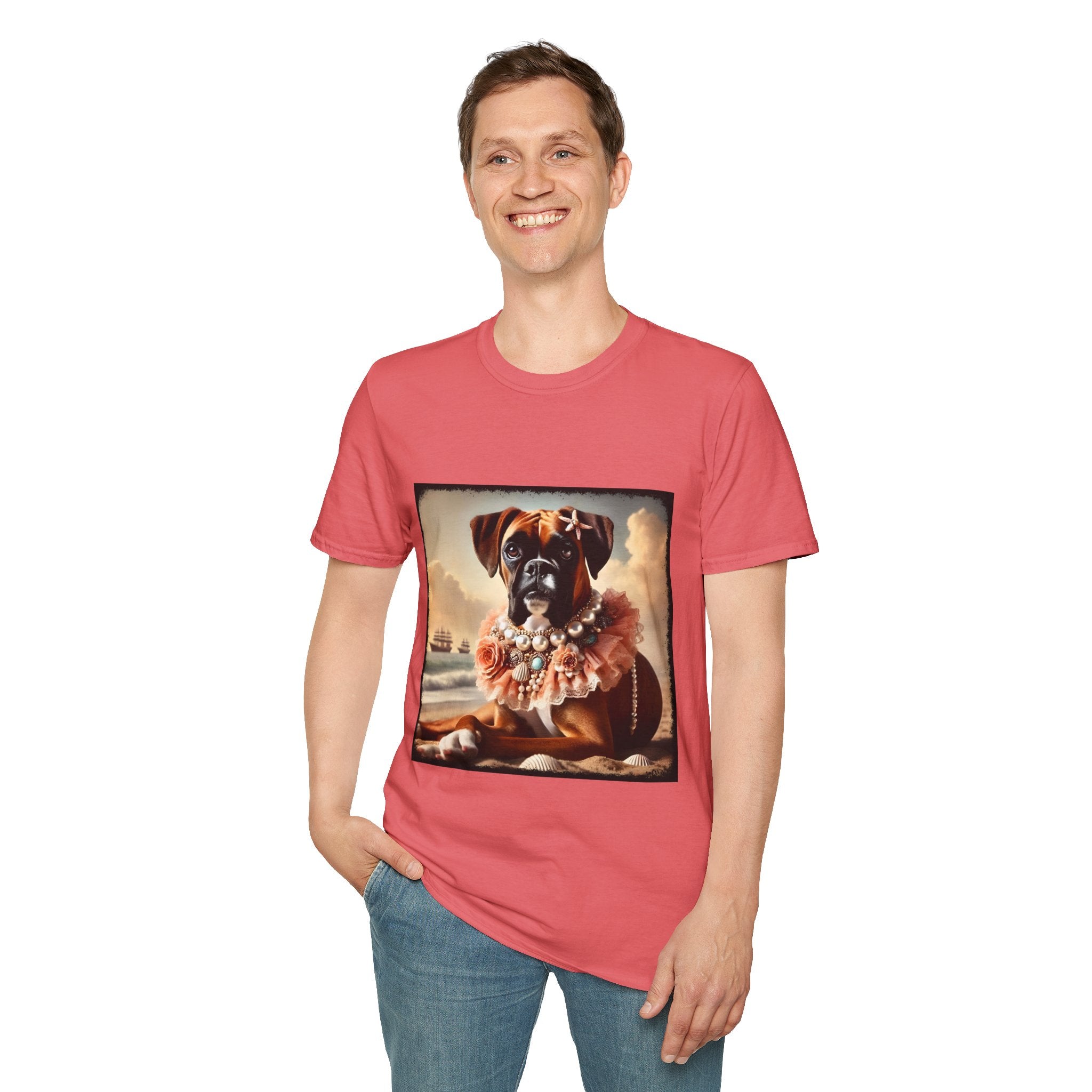 Boxer Beach Dreamer | Unisex Dog T-Shirt