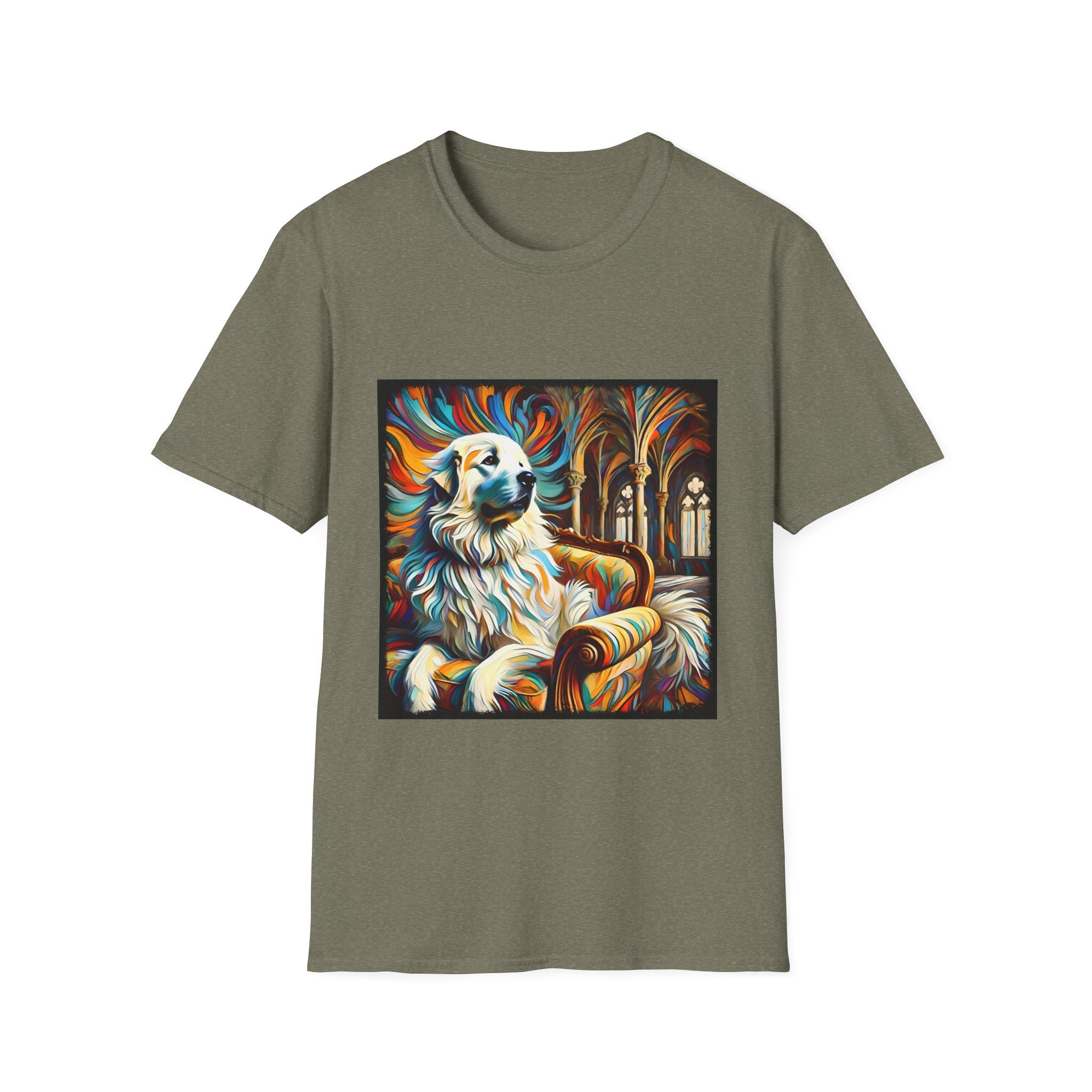 Great Pyrenees Bold Swirl | Unisex Dog T-Shirt