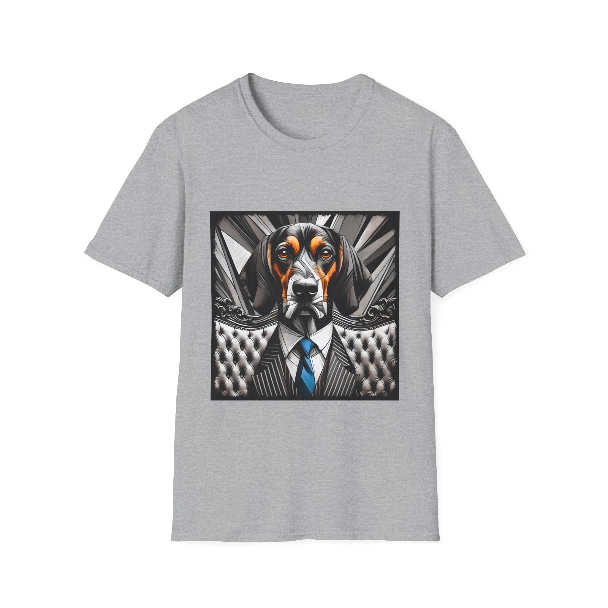 Coonhound Bold Gentleman | Unisex Dog T-Shirt