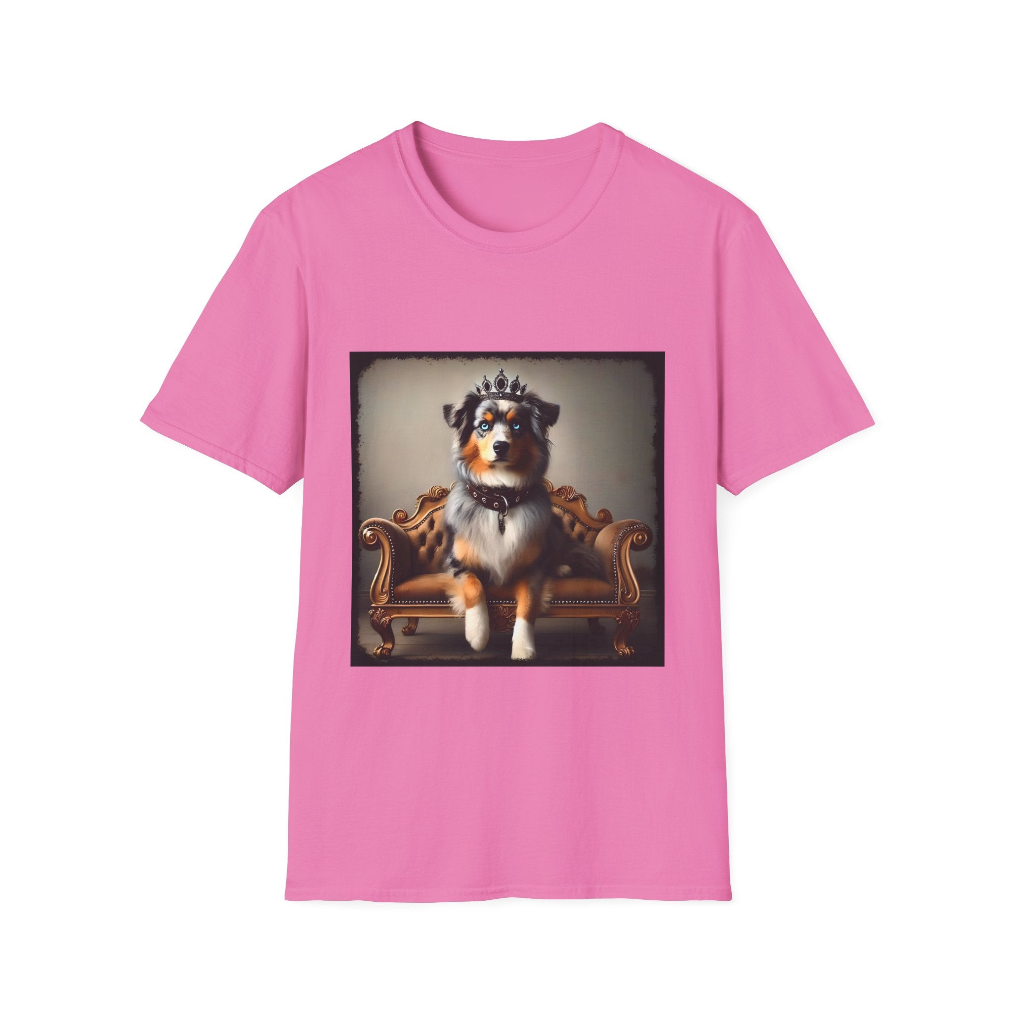 Miniature American Shepherd Crowned Princess | Unisex Dog T-Shirt