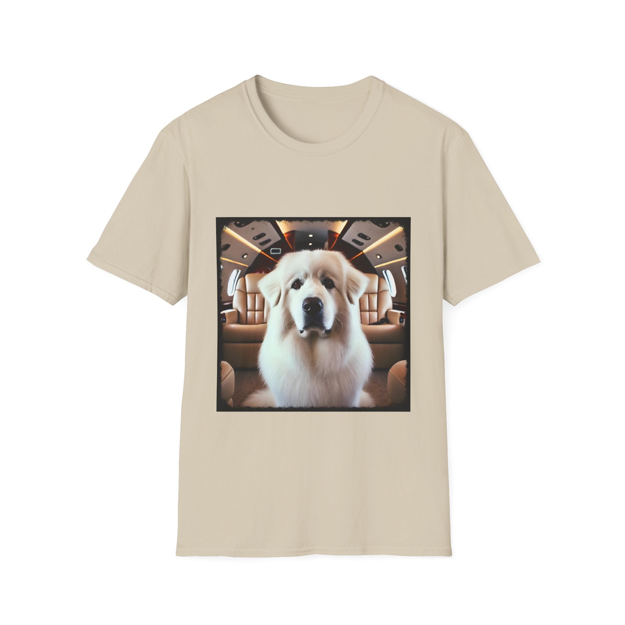 Stylish Great Pyrenees Owner Tee – Very Important Canine Artwork