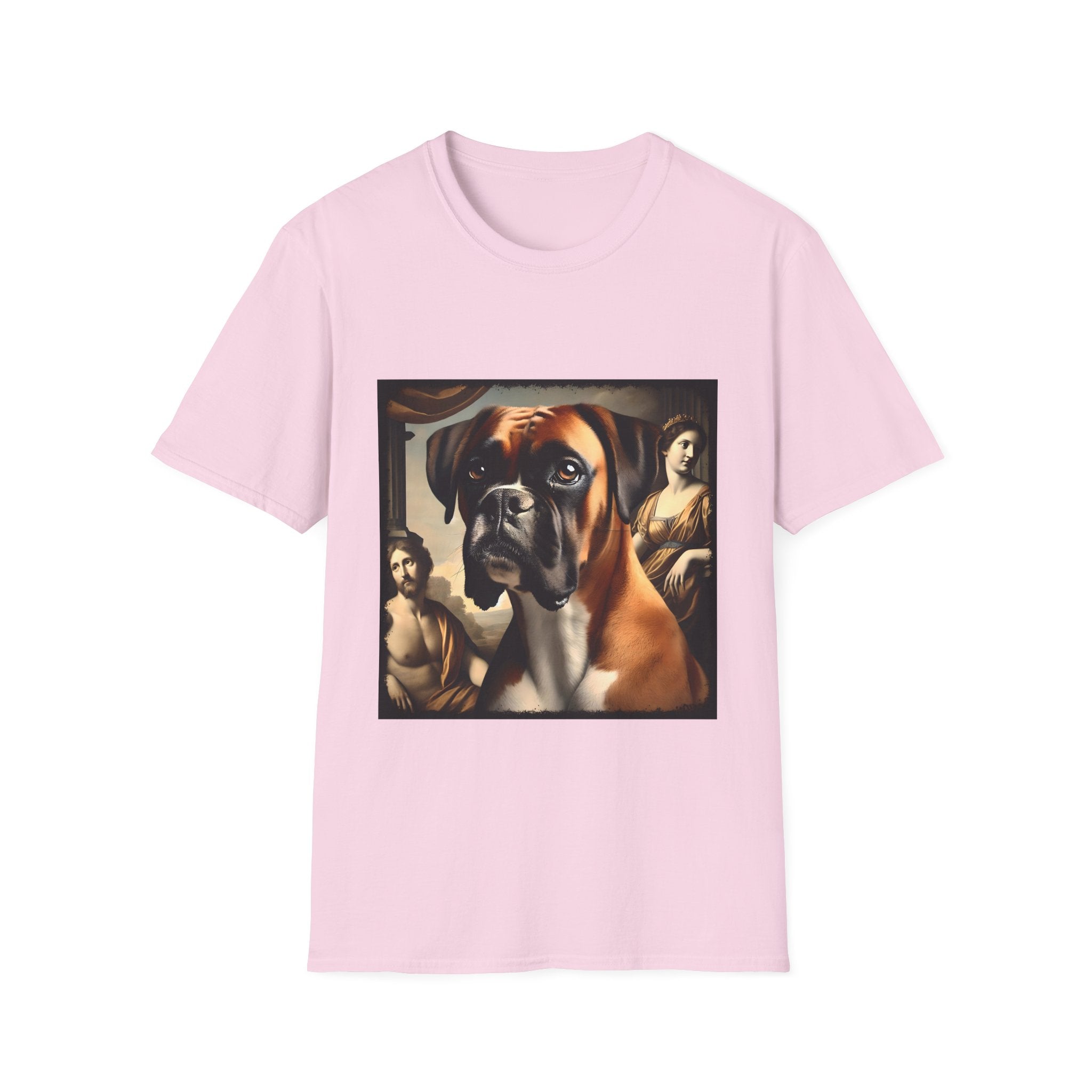 Boxer Posh Portrait | Unisex Dog T-Shirt