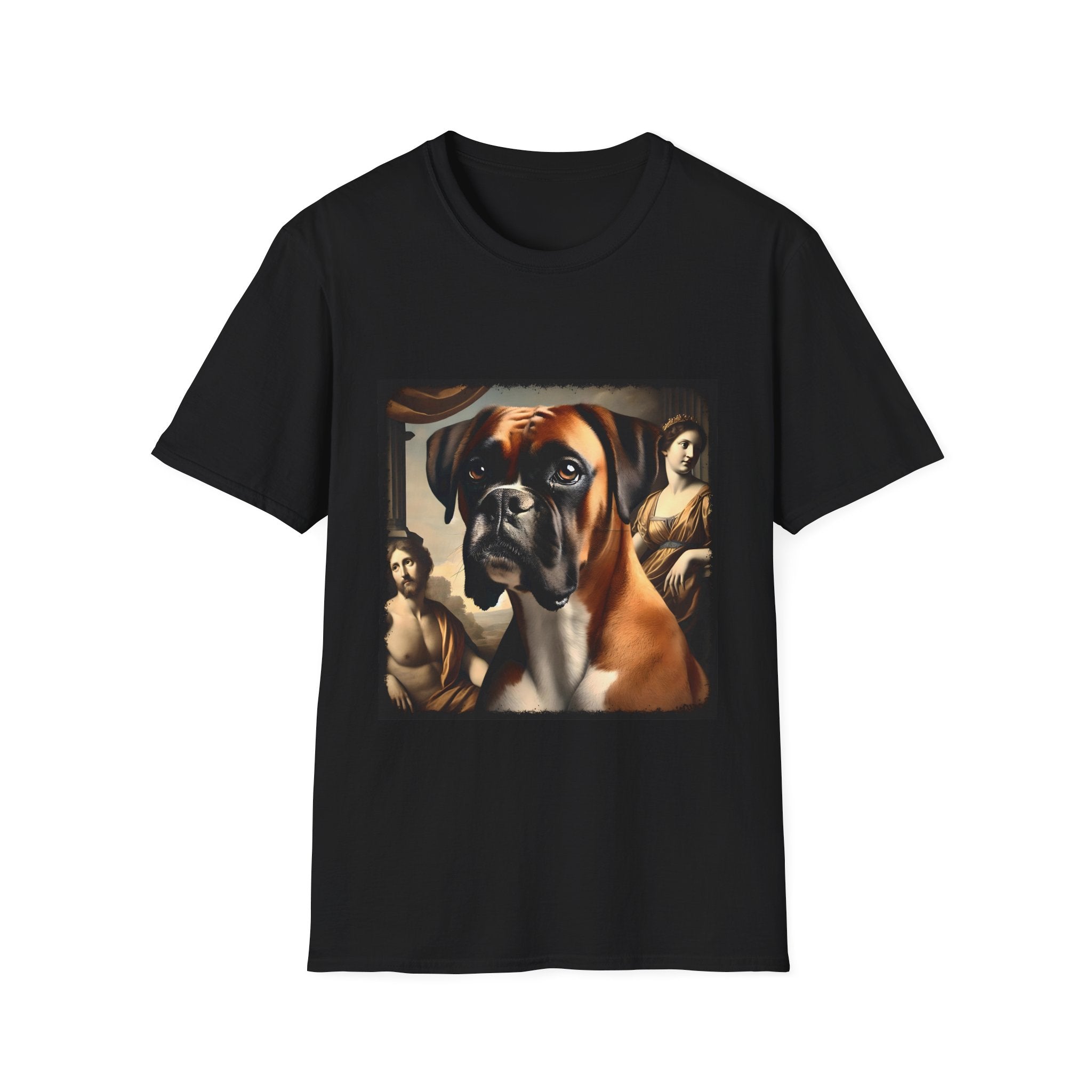 Boxer Posh Portrait | Unisex Dog T-Shirt