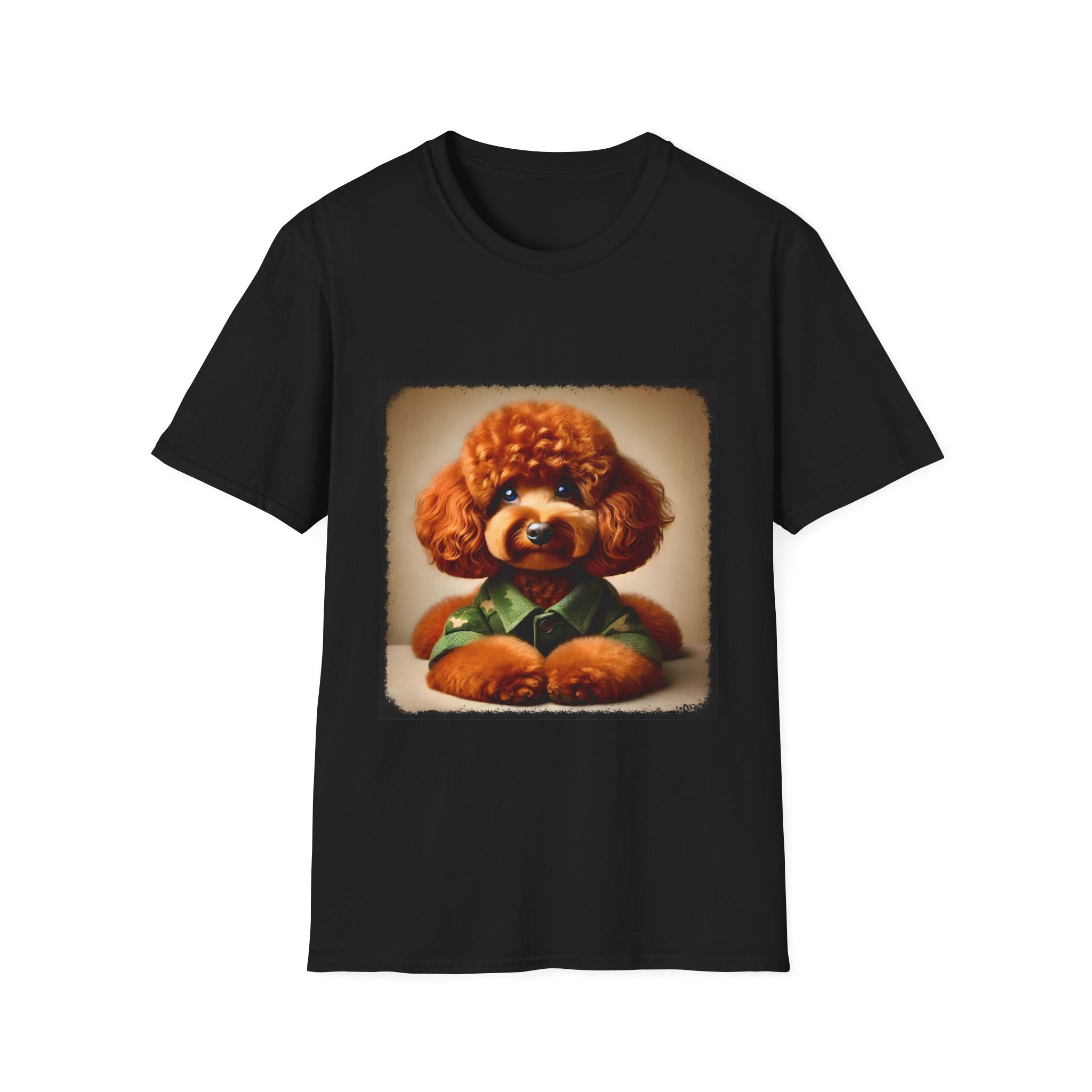 Poodle Tactical Babe | Unisex Dog T-Shirt