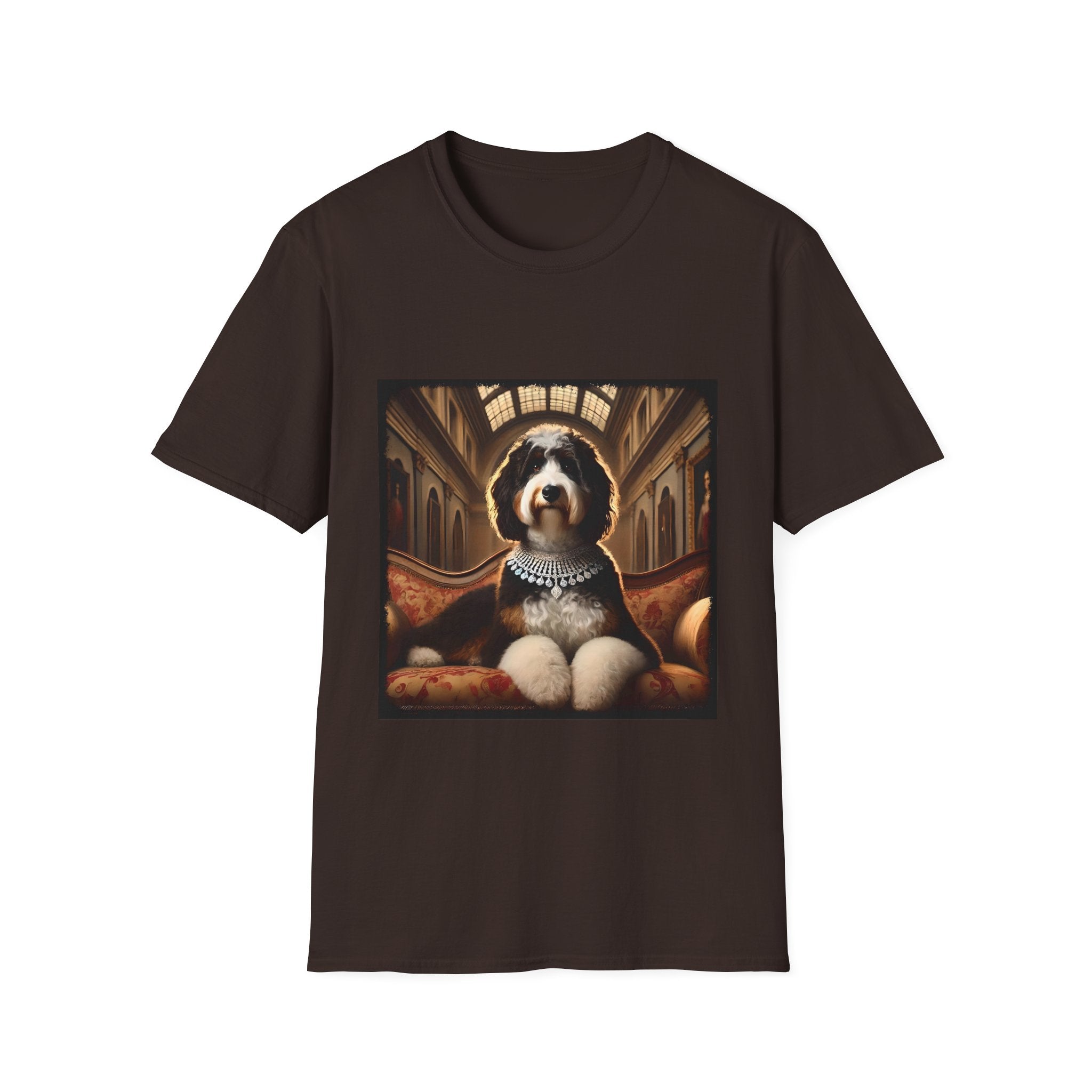 Bernedoodle Diamond Princess | Unisex Dog T-Shirt