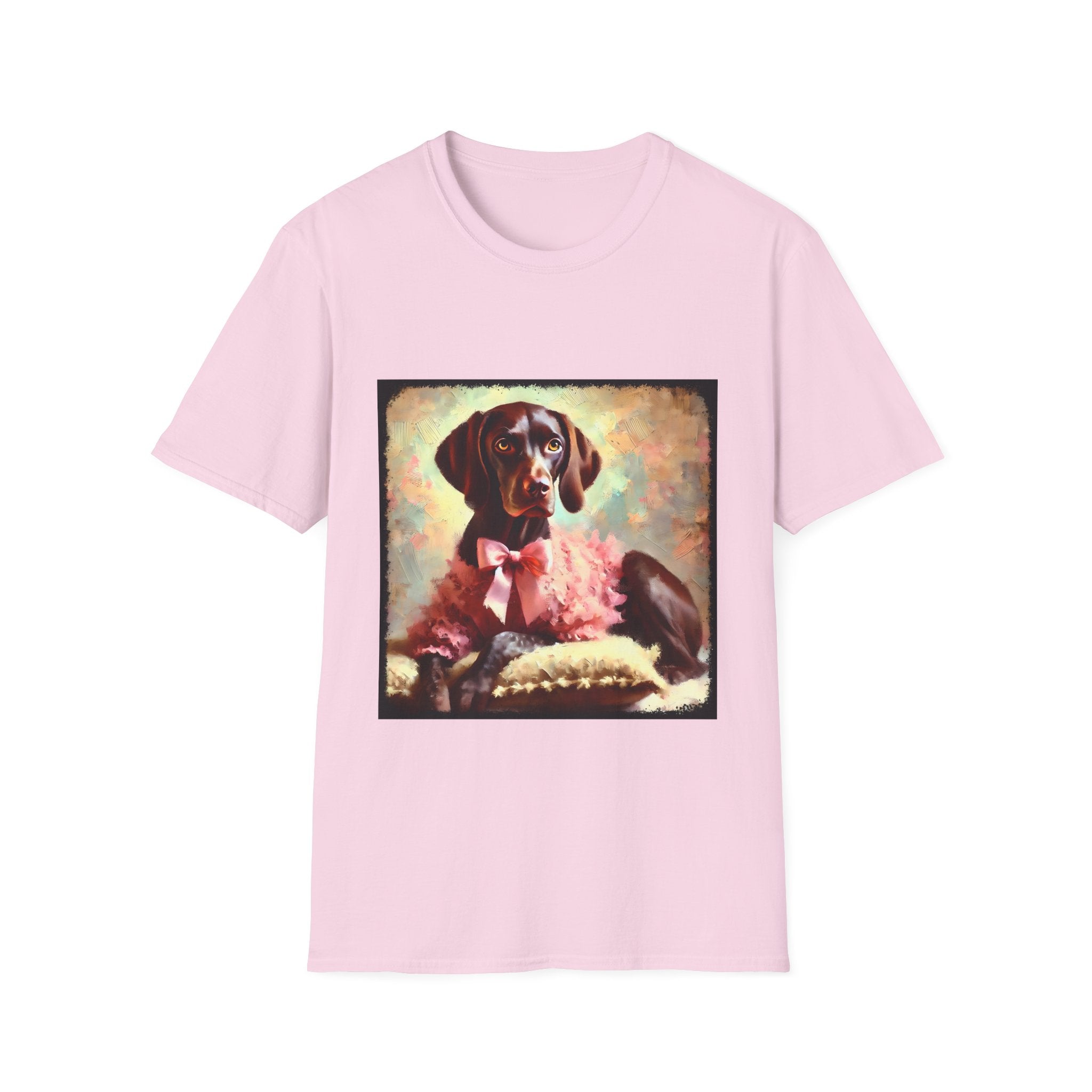 German Shorthaired Pointer Poised Classic | Unisex Dog T-Shirt