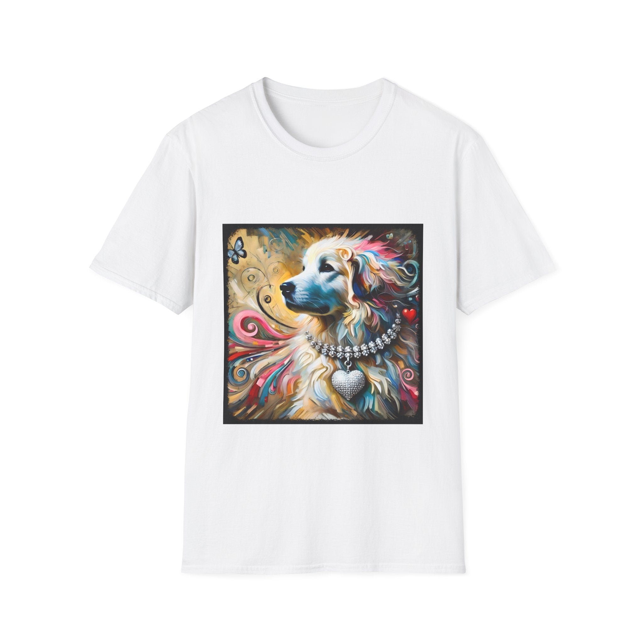 Great Pyrenees Blissful Swirl | Unisex Dog T-Shirt
