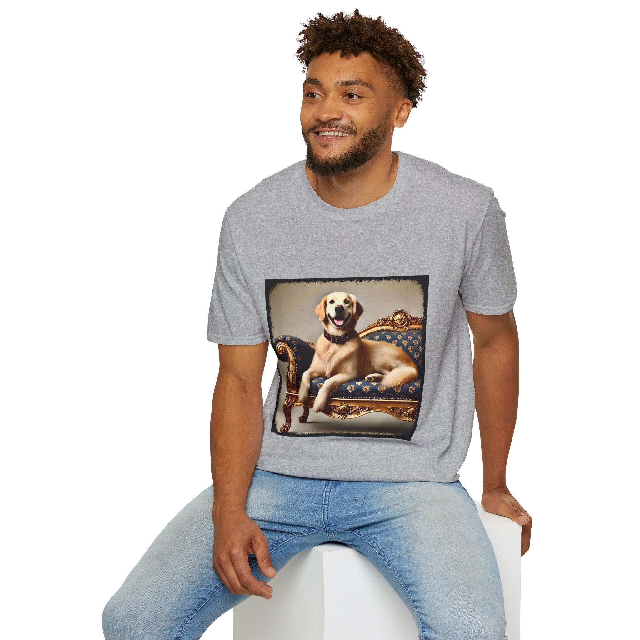 Golden Retriever Happy Soul | Unisex Dog T-Shirt