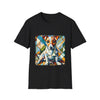 Jack Russell Terrier Bold Geometric | Unisex Dog T-Shirt