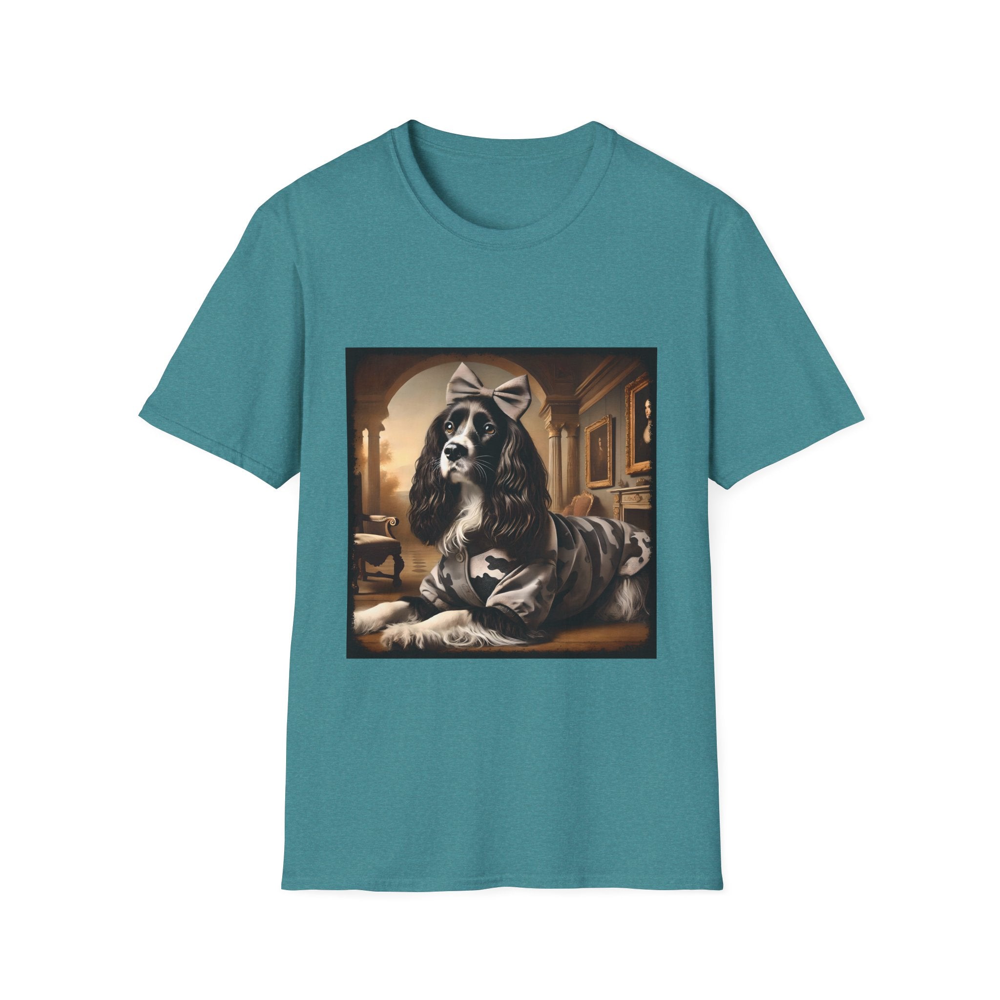 English Springer Spaniel Camo Cutie | Unisex Dog T-Shirt