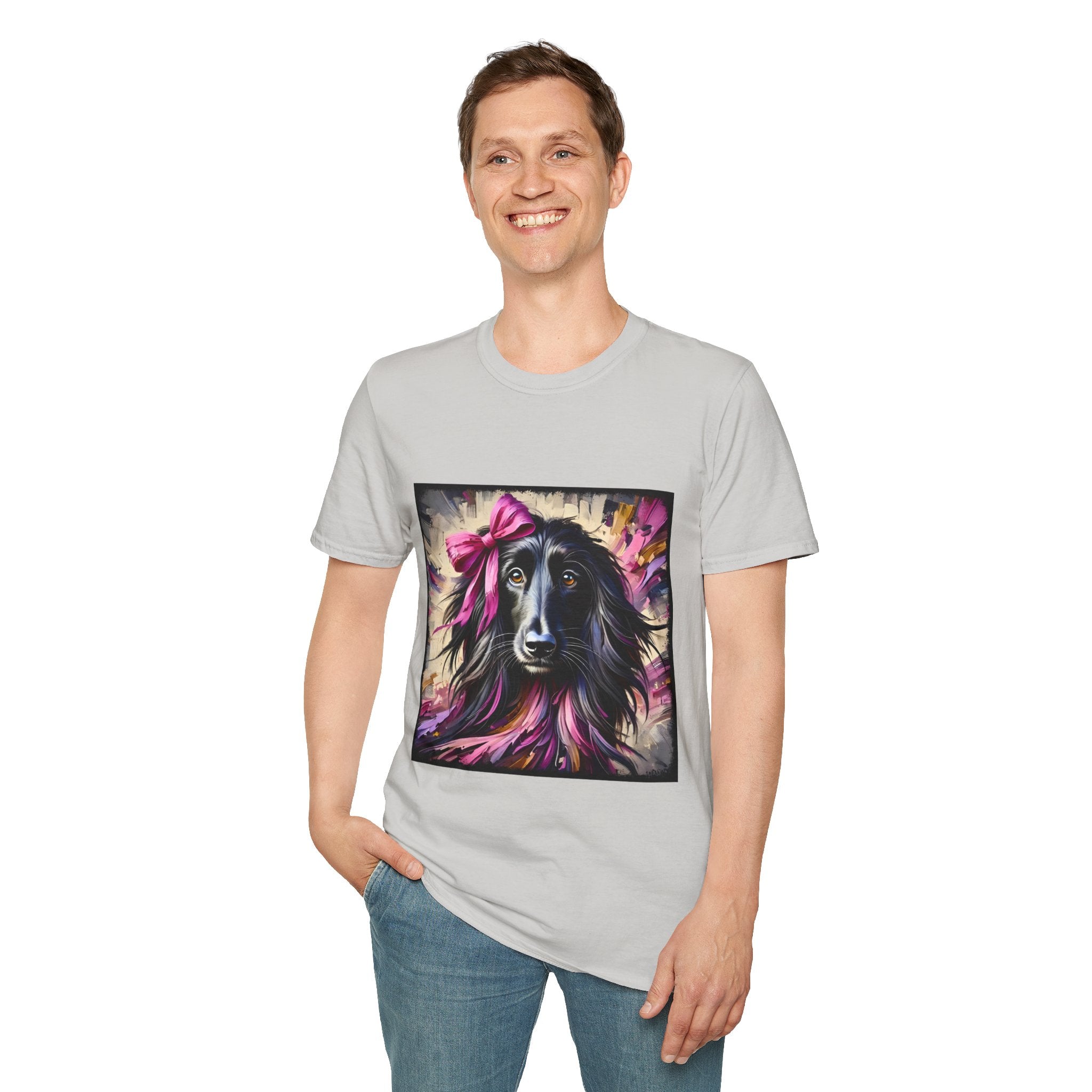 Afghan Hound Bold Classic | Unisex Dog T-Shirt