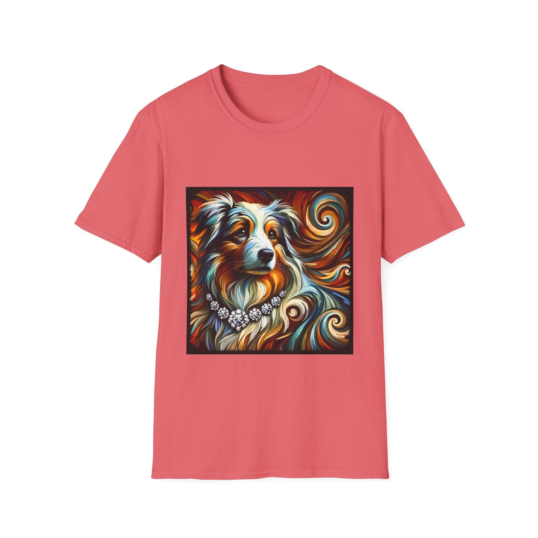 Australian Shepherd Diamond Swirl | Unisex Dog T-Shirt
