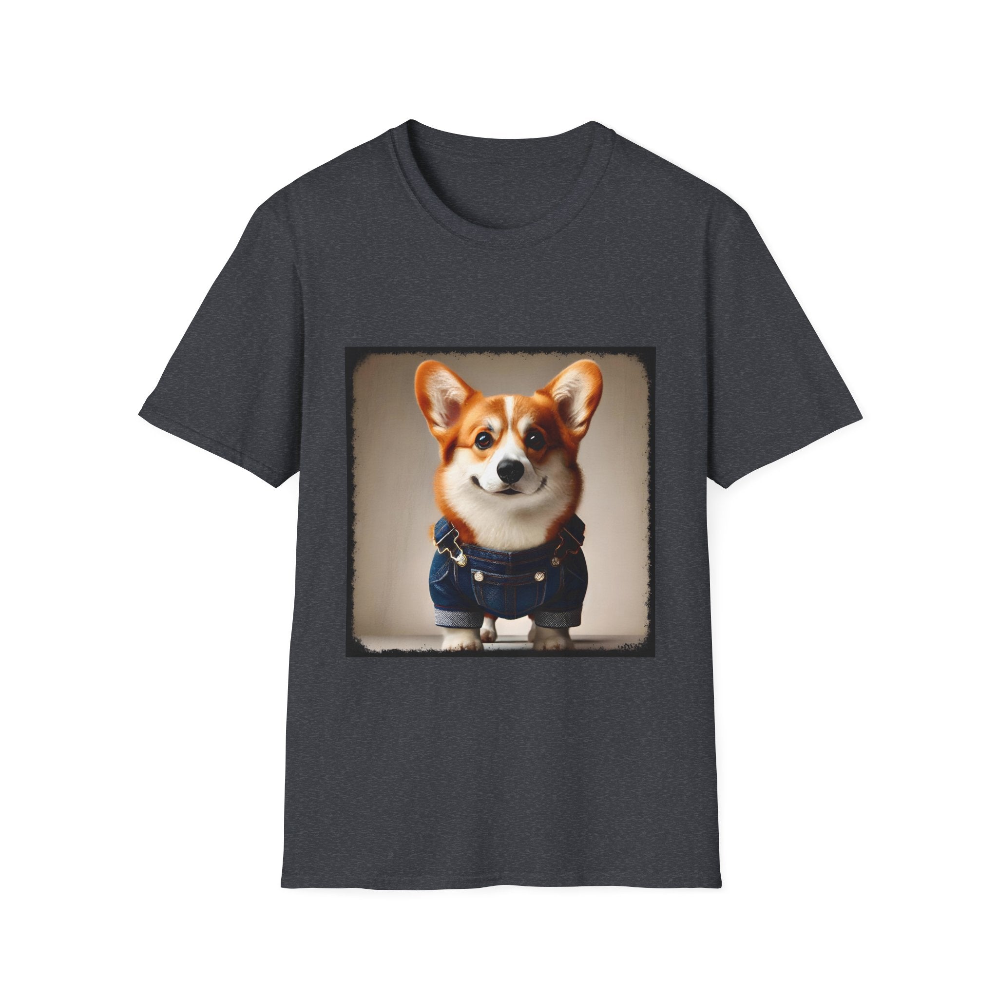 Pembroke Welsh Corgi Denim Dream | Unisex Dog T-Shirt