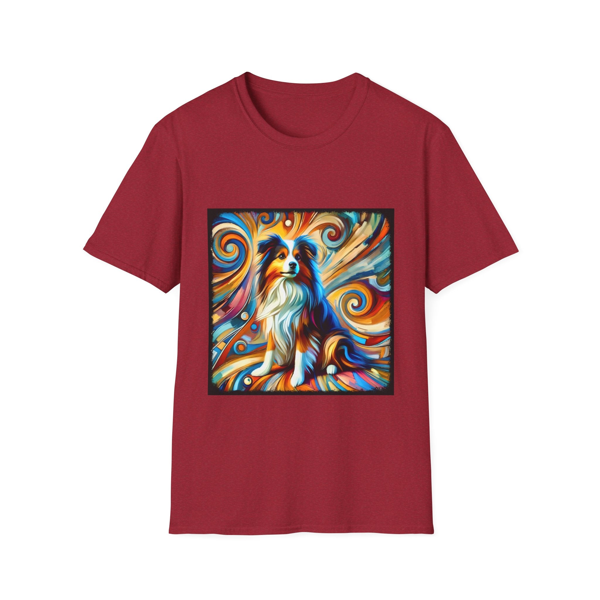 Miniature American Shepherd Vivid Swirl | Unisex Dog T-Shirt