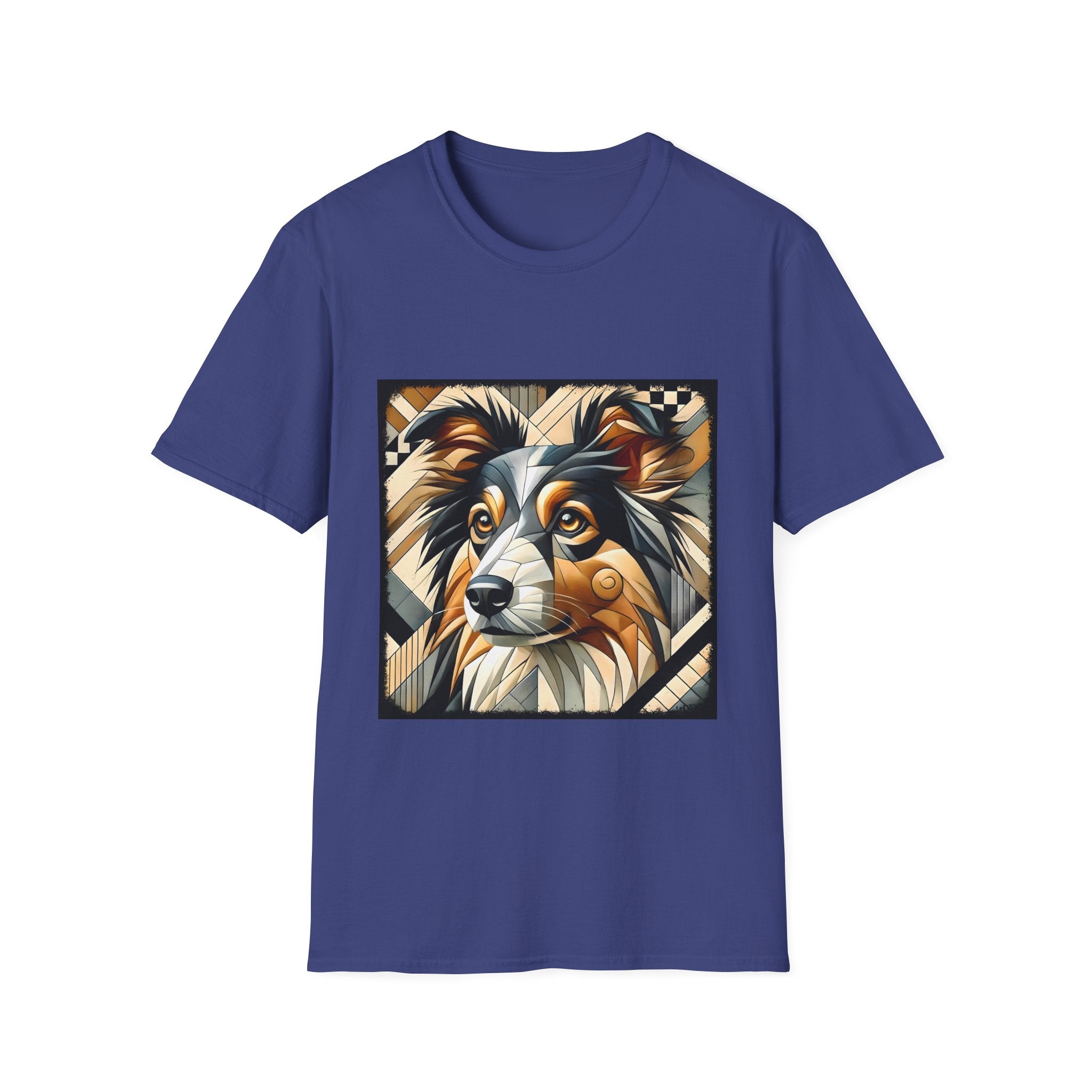 Miniature American Shepherd Geometric | Unisex Dog T-Shirt