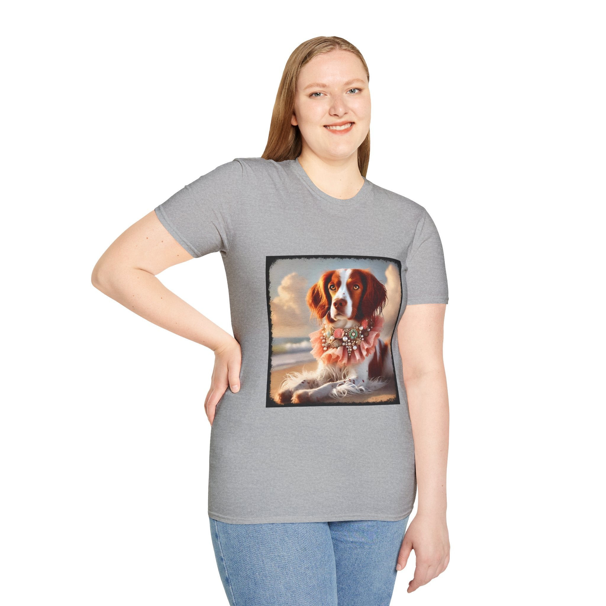 Brittany Beach Beauty | Unisex Dog T-Shirt