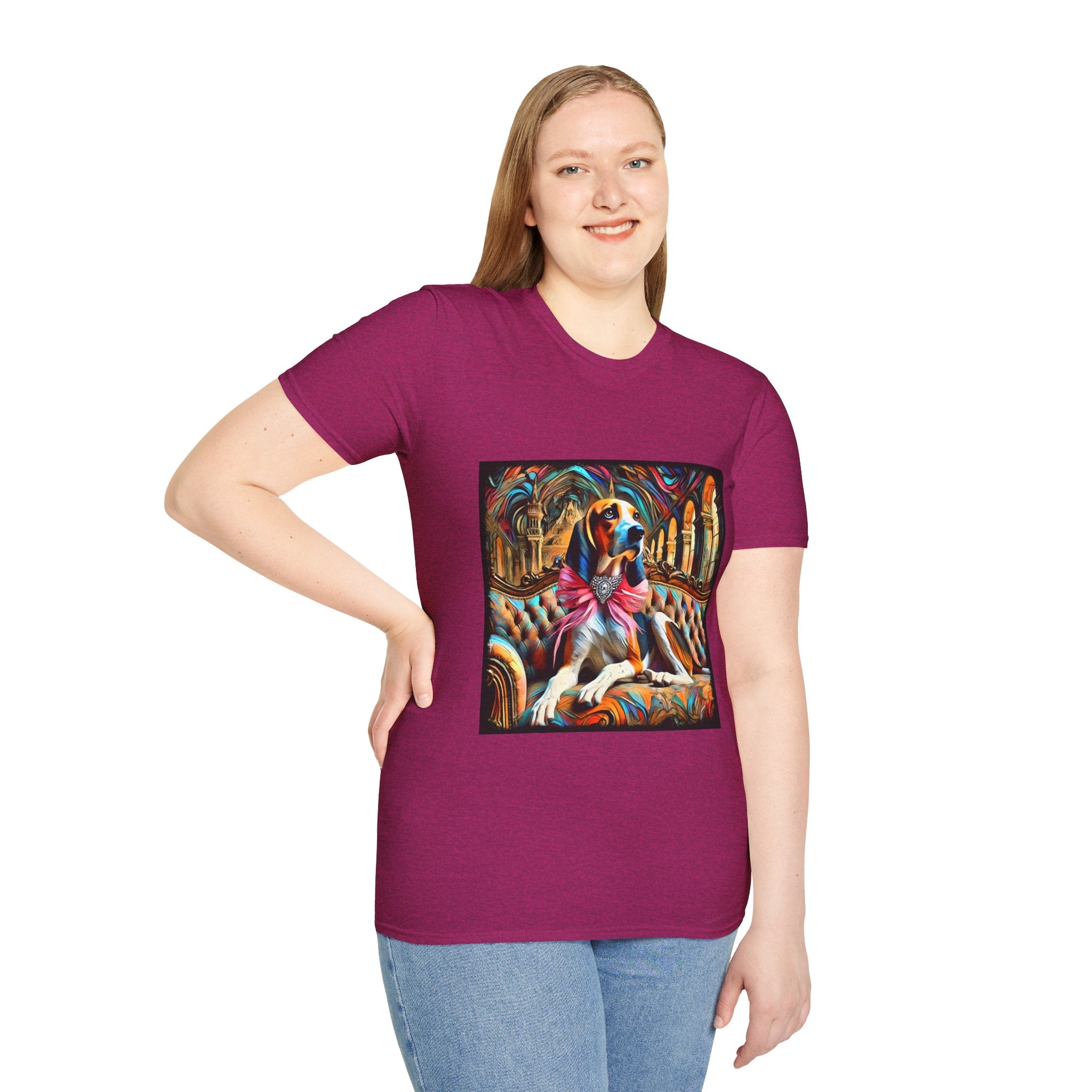 Treeing Walker Coonhound Diamond Princess Classic | Unisex Dog T-Shirt