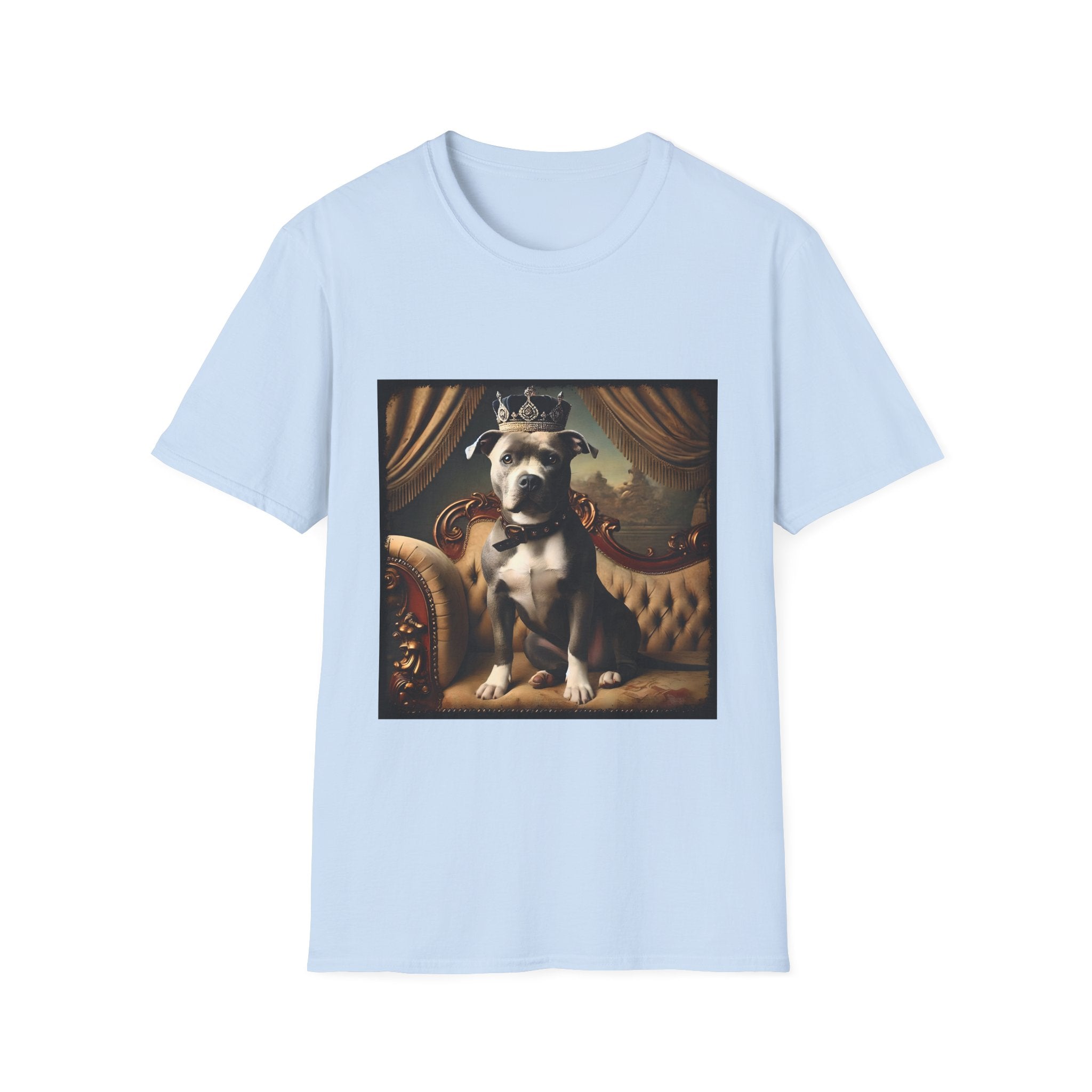 American Pit Bull Terrier Crowned Prince | Unisex Dog T-Shirt