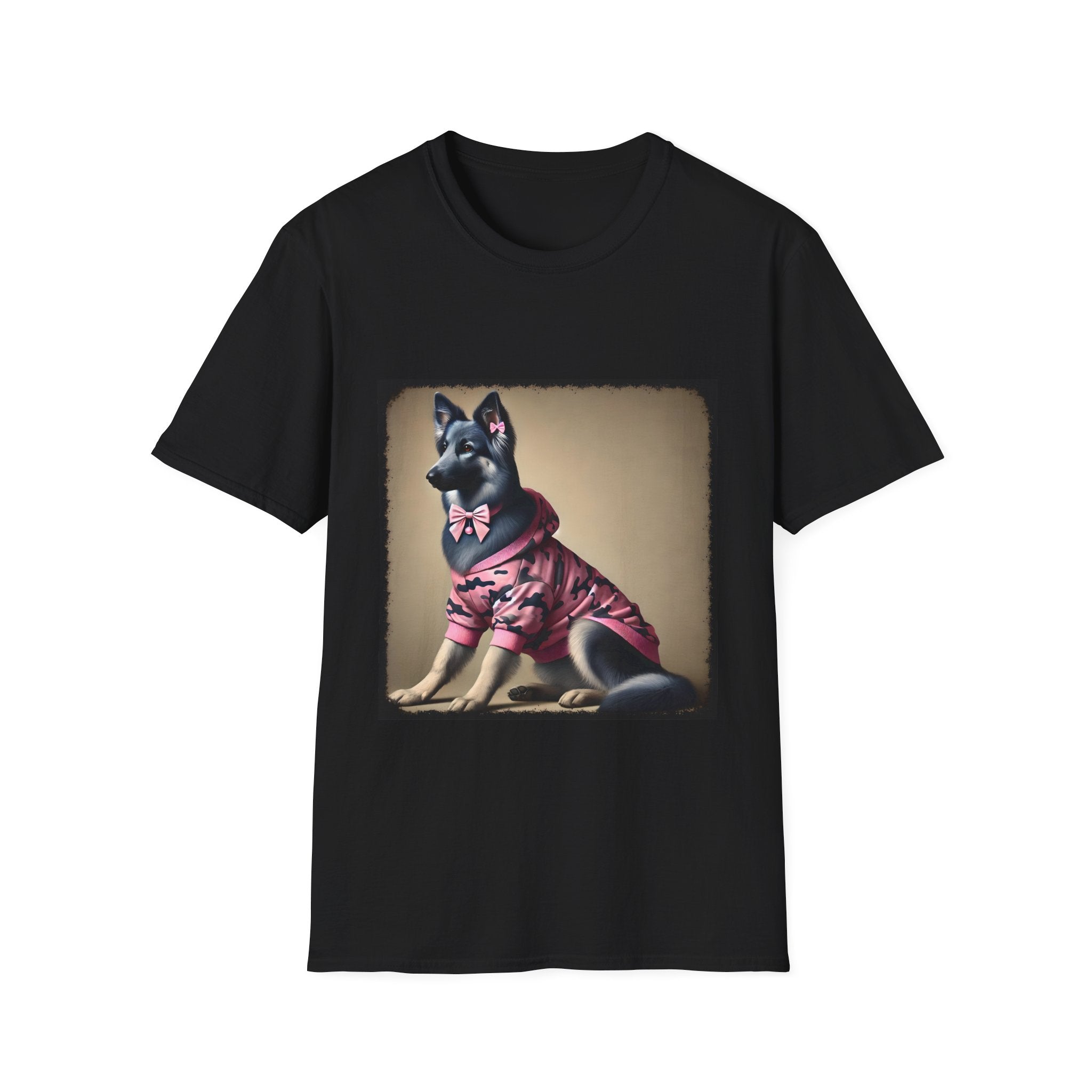 German Shepherd Camo Cutie | Unisex Dog T-Shirt