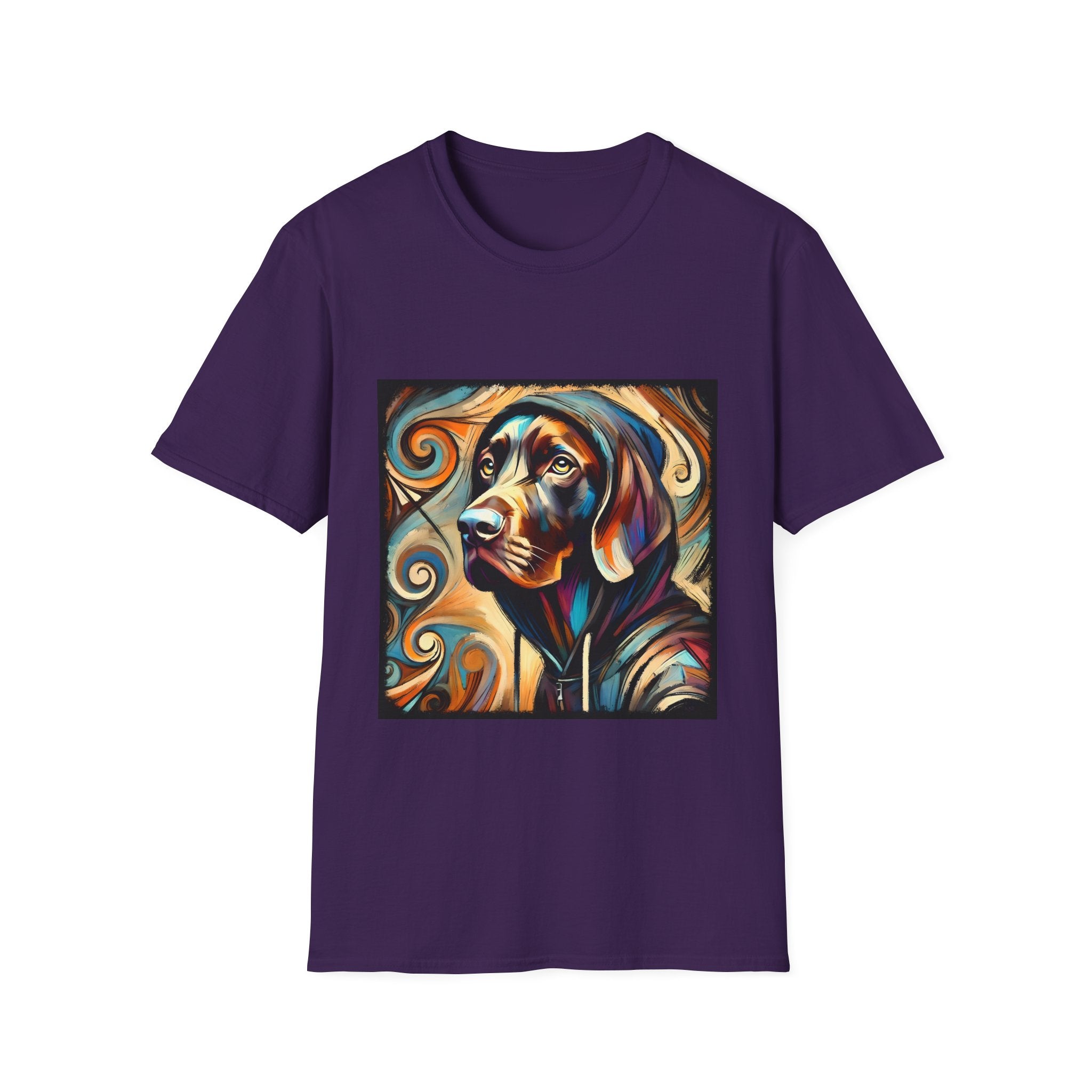 German Shorthaired Pointer Relaxed Swirl | Unisex Dog T-Shirt
